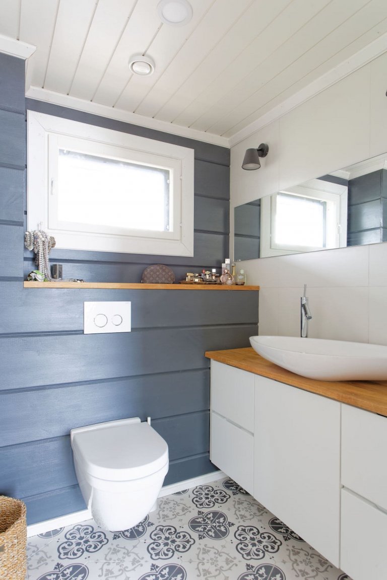 Finská dřevostavba inspirovaná italským venkovem