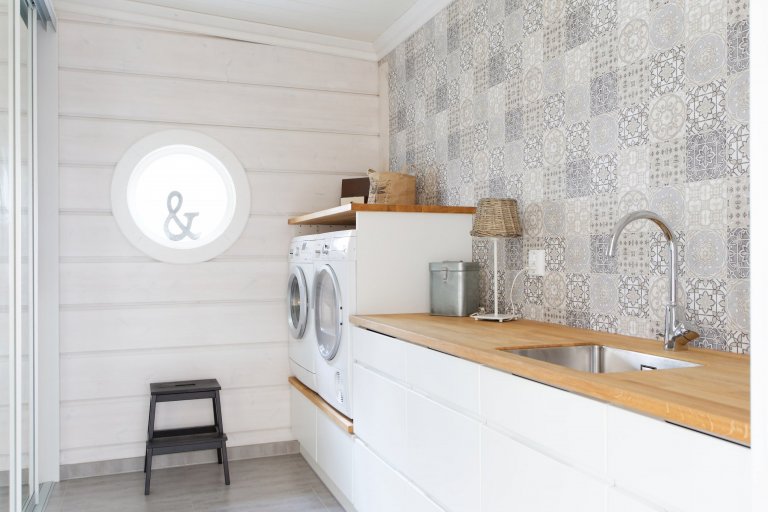 Finská dřevostavba inspirovaná italským venkovem