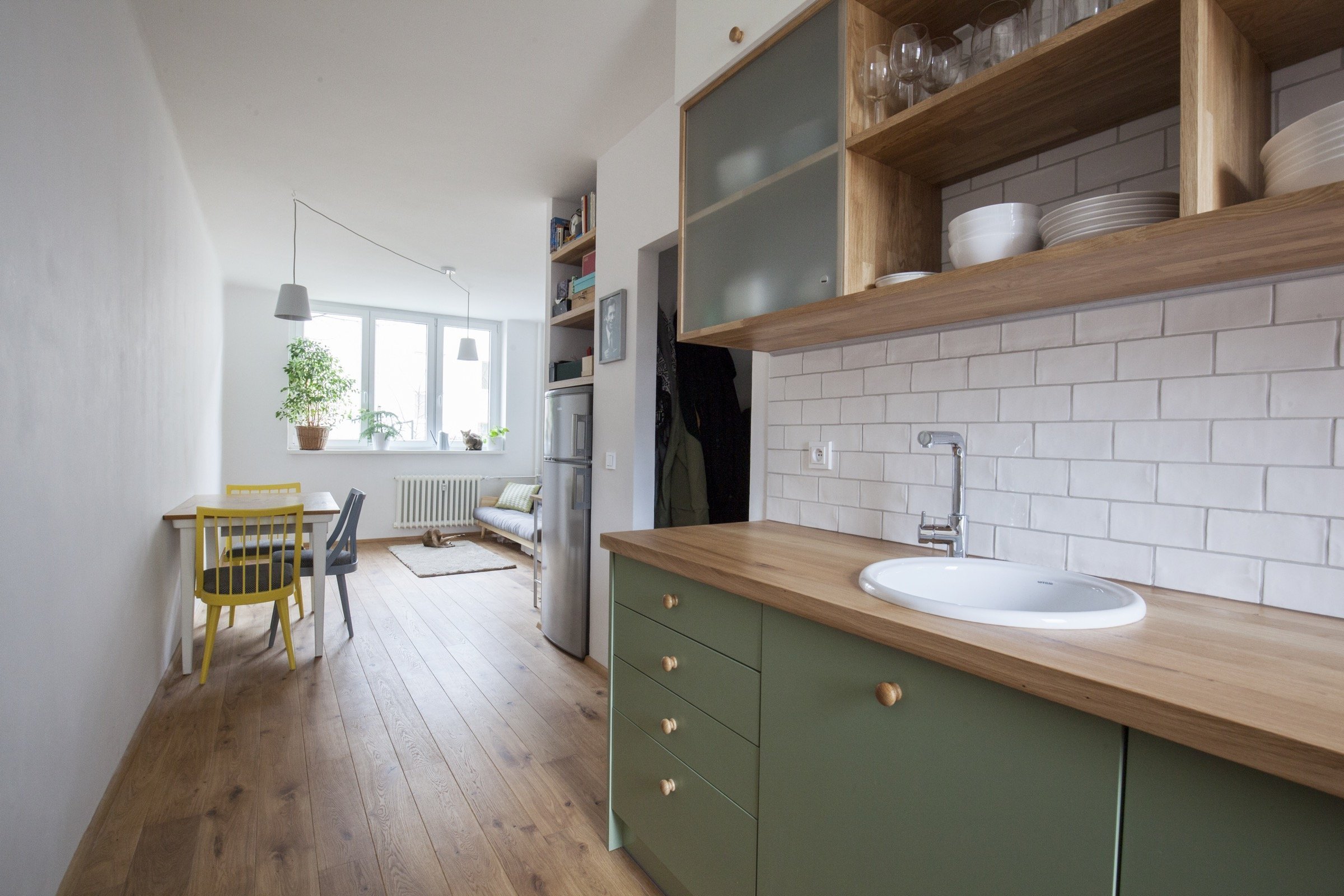 Kočičí byt v Dejvicích - příjemné bydlení na 38 m²