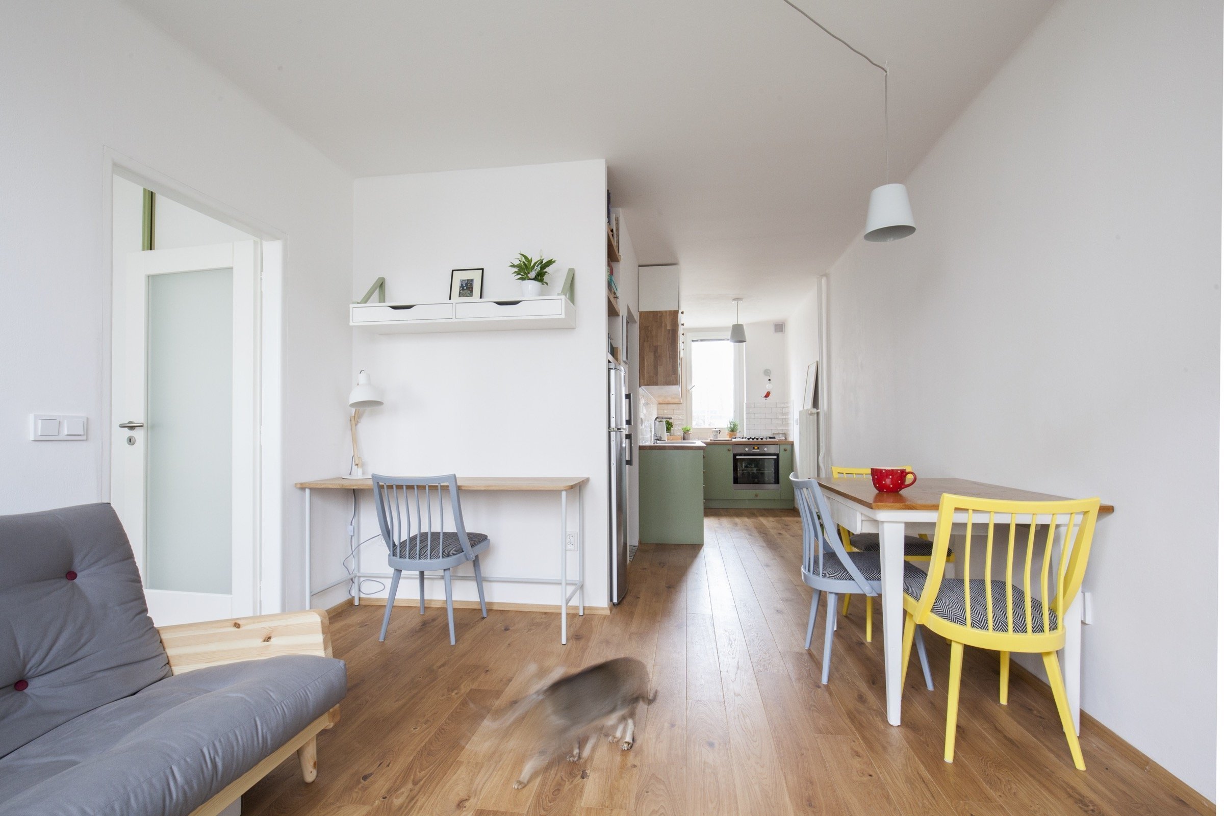 Kočičí byt v Dejvicích - příjemné bydlení na 38 m²