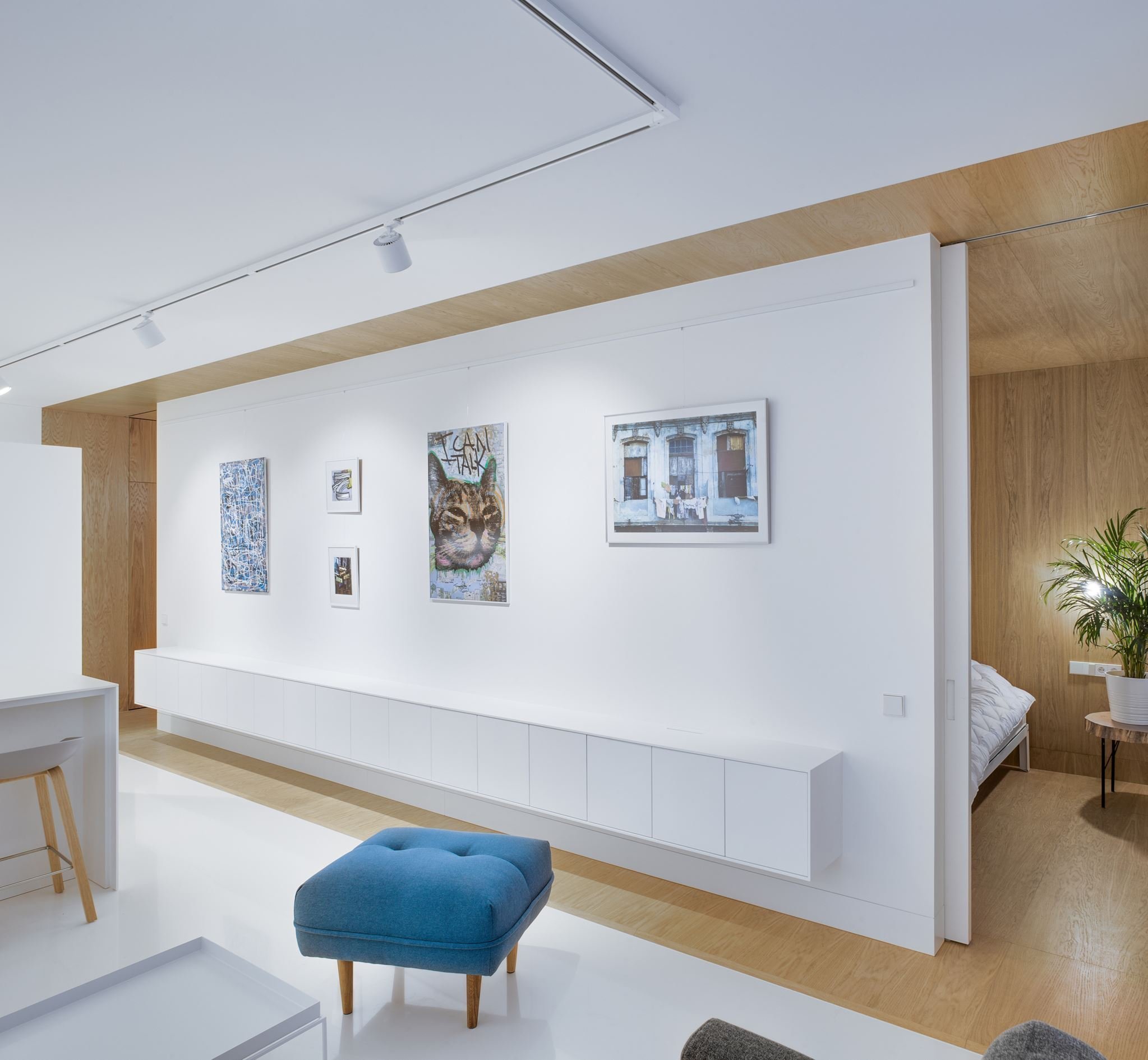 Malý byt jako galerie výtvarného umění