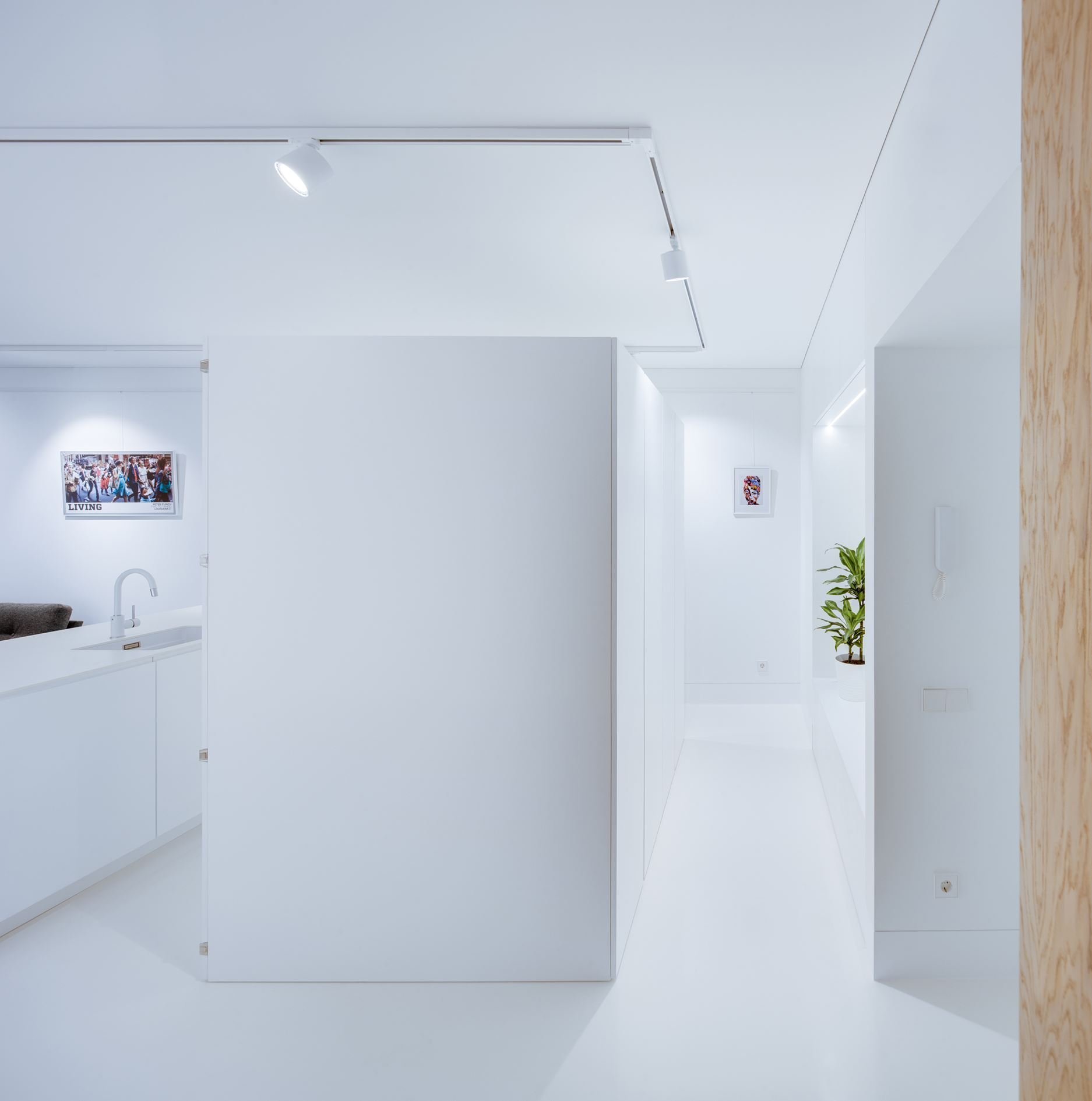 Malý byt jako galerie výtvarného umění