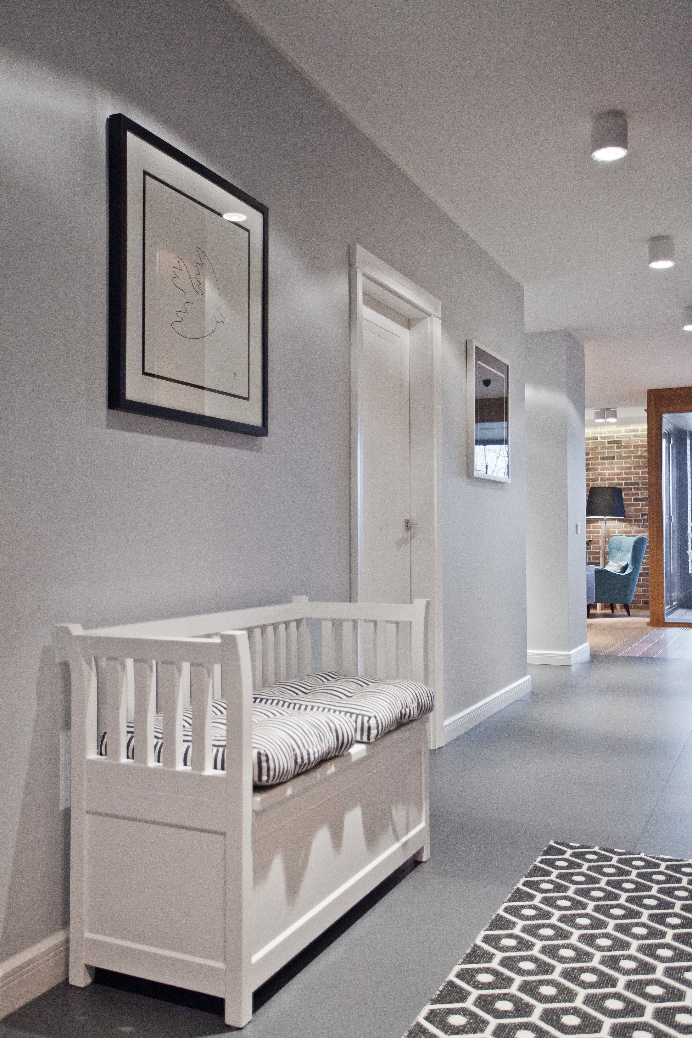 Jak se žije v obývacím pokoji s "cihlou"