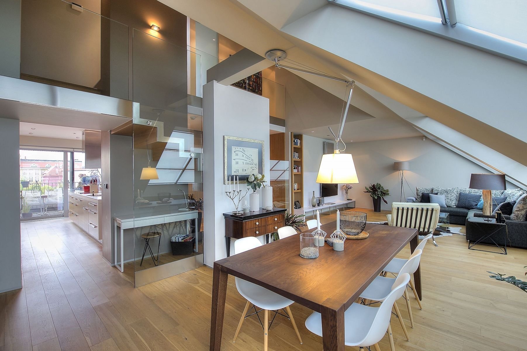 Proměna půdy v podkrovní byt