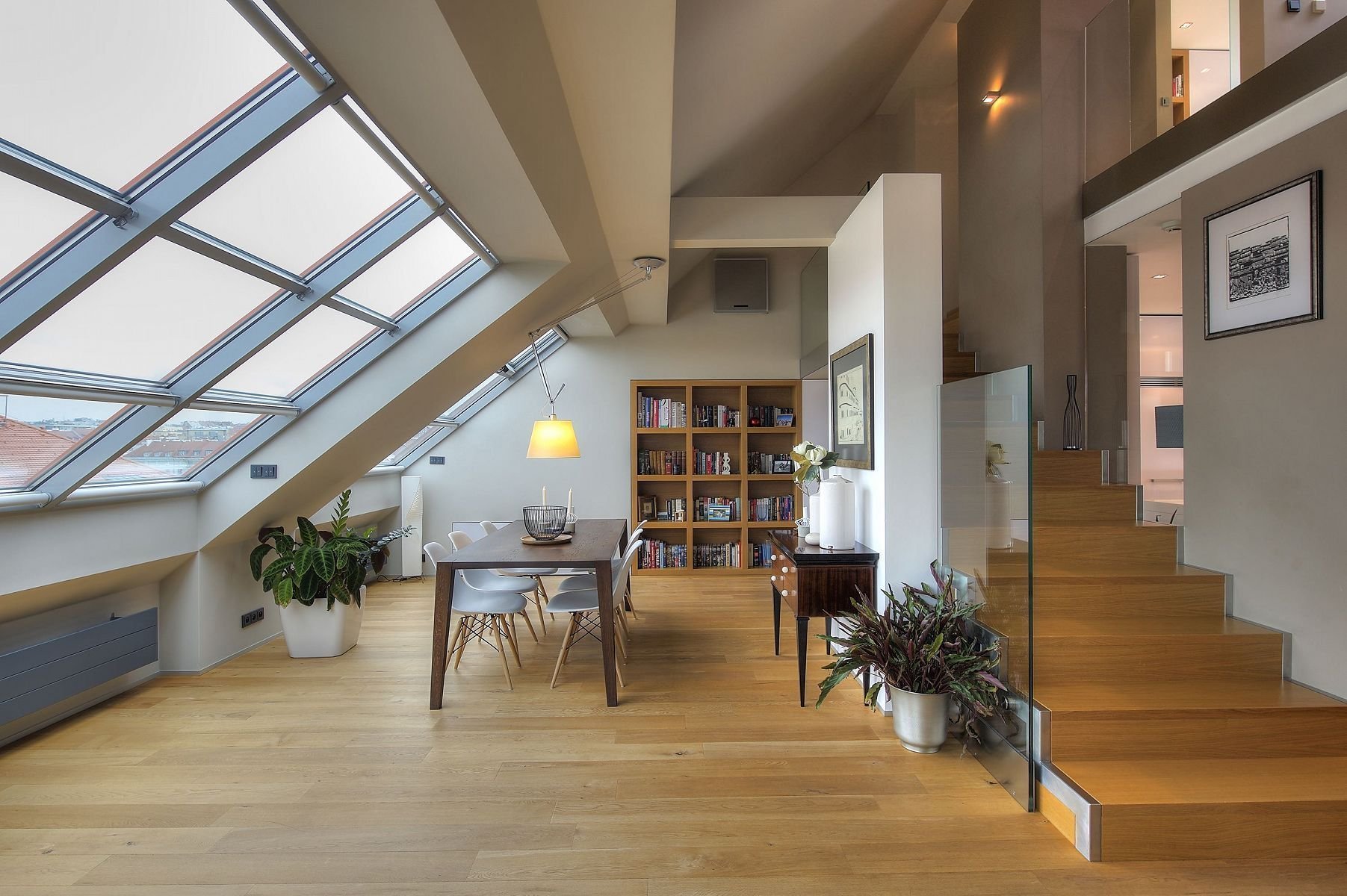 Proměna půdy v podkrovní byt