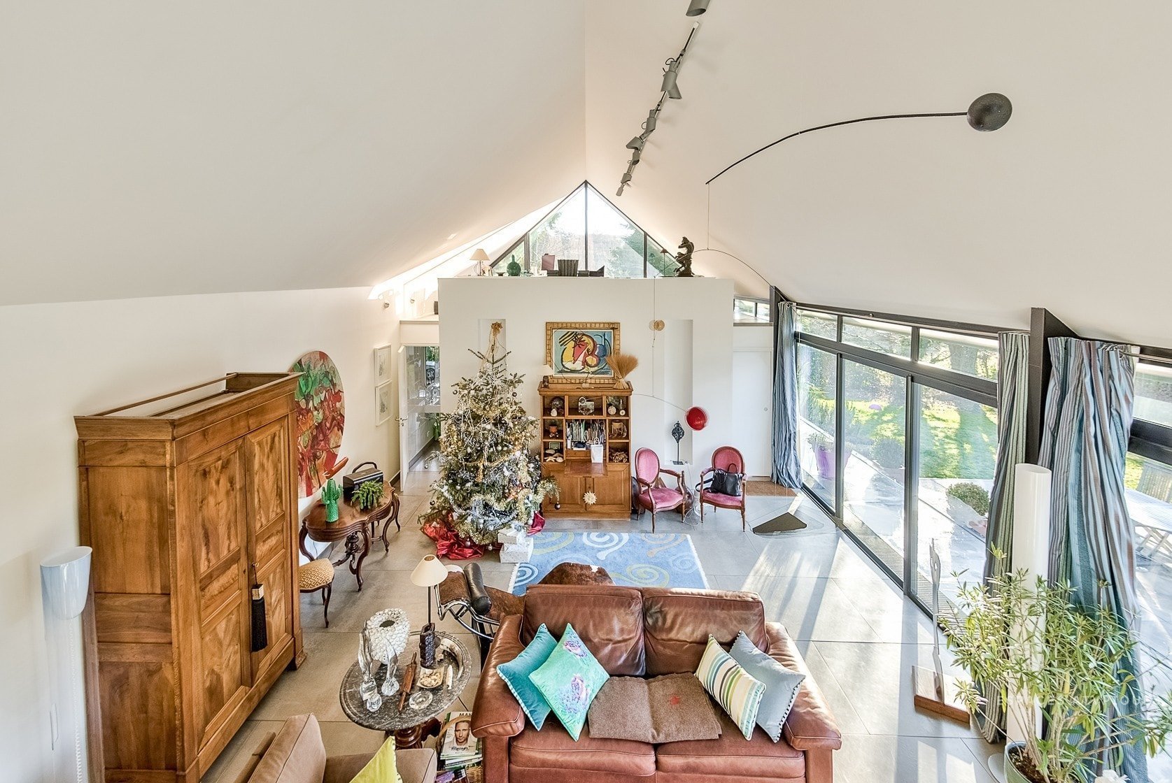 Prosklený dům s biotopem