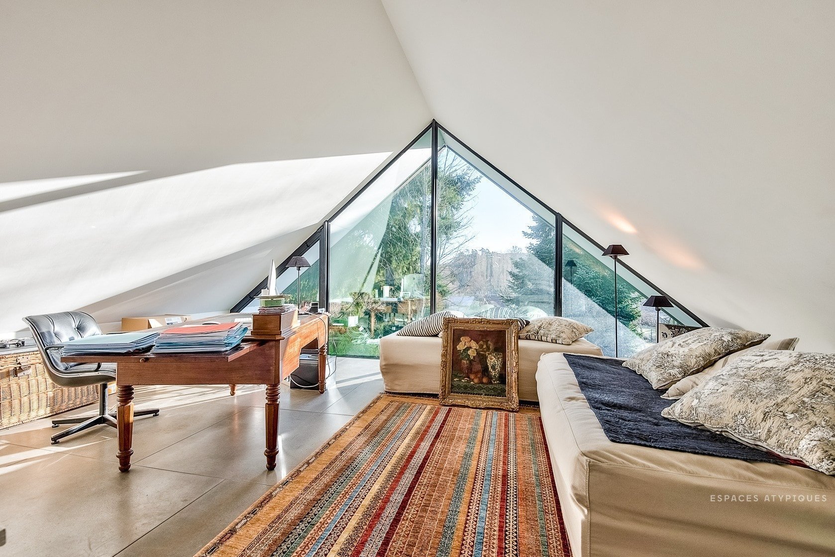 Prosklený dům s biotopem