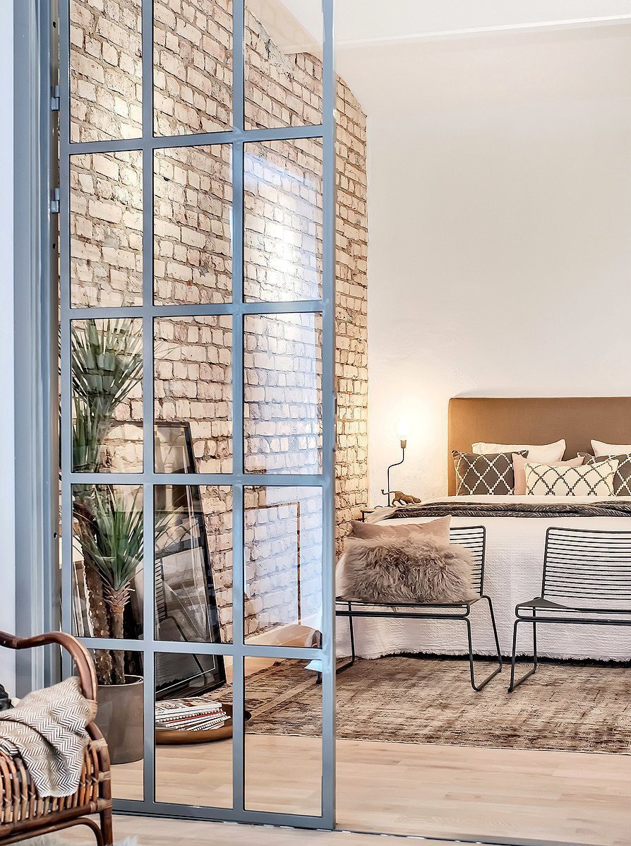 Romantické industriální podkroví