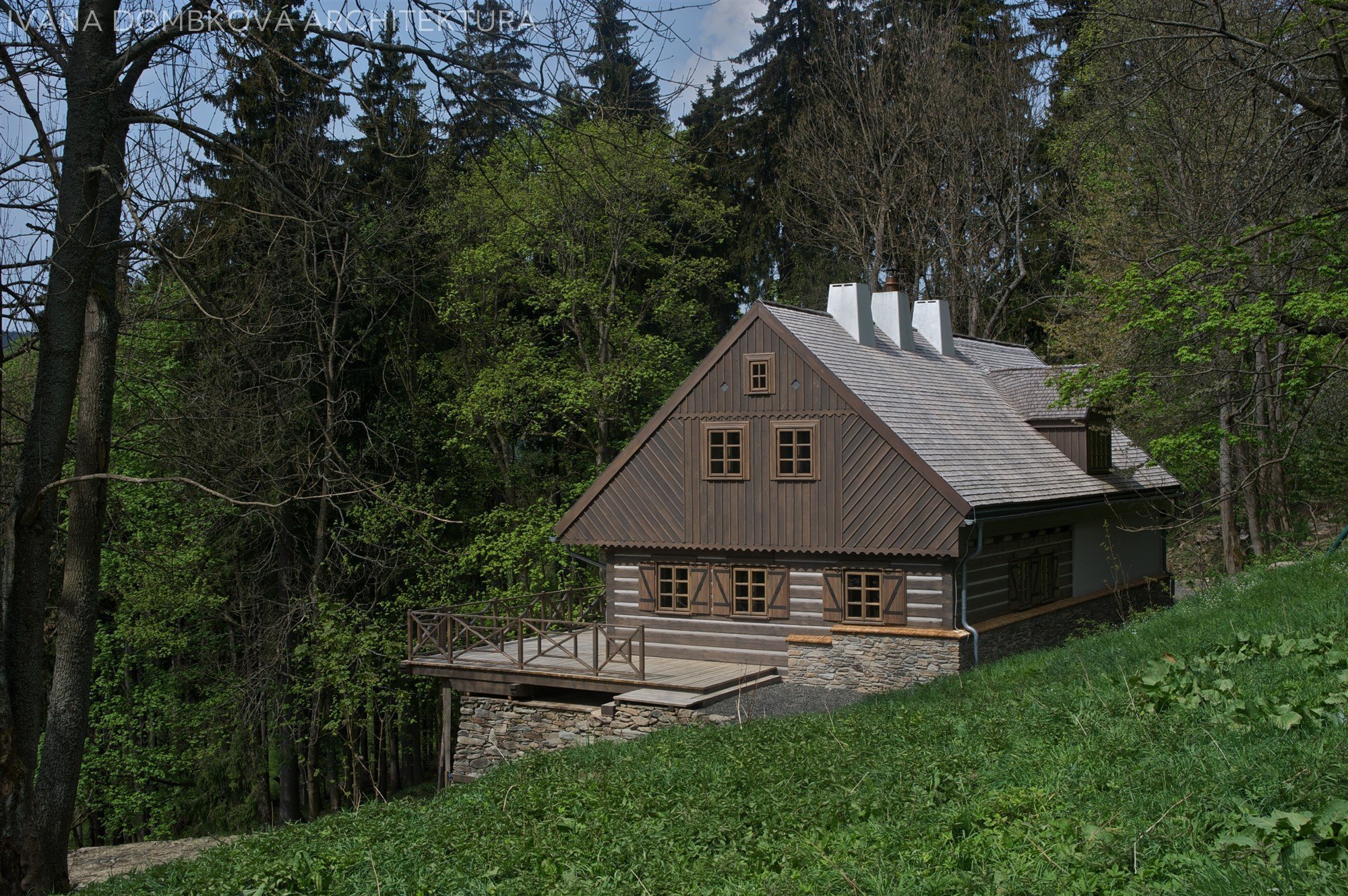 Roubenka s wellness v Orlických horách