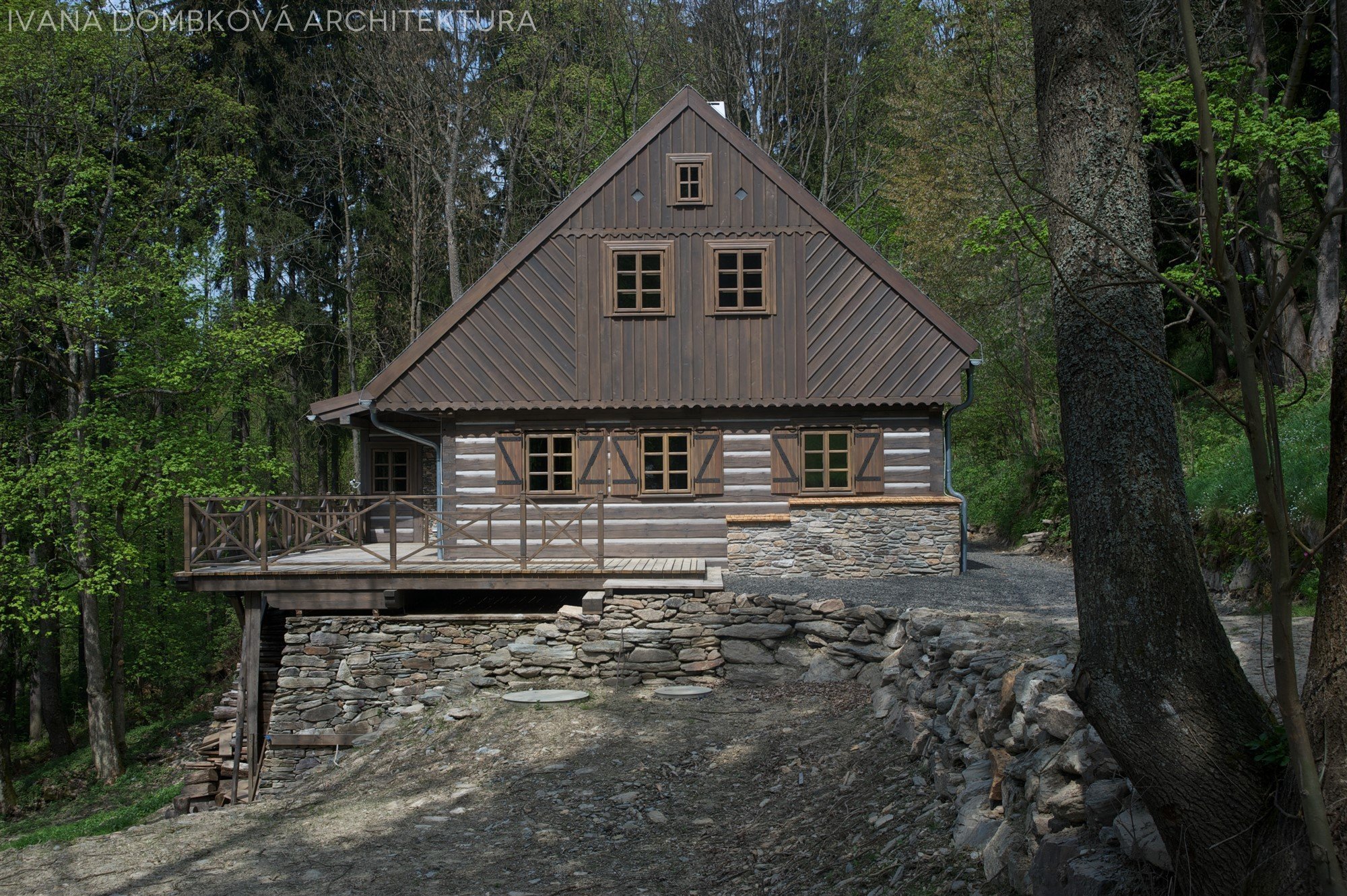 Roubenka s wellness v Orlických horách