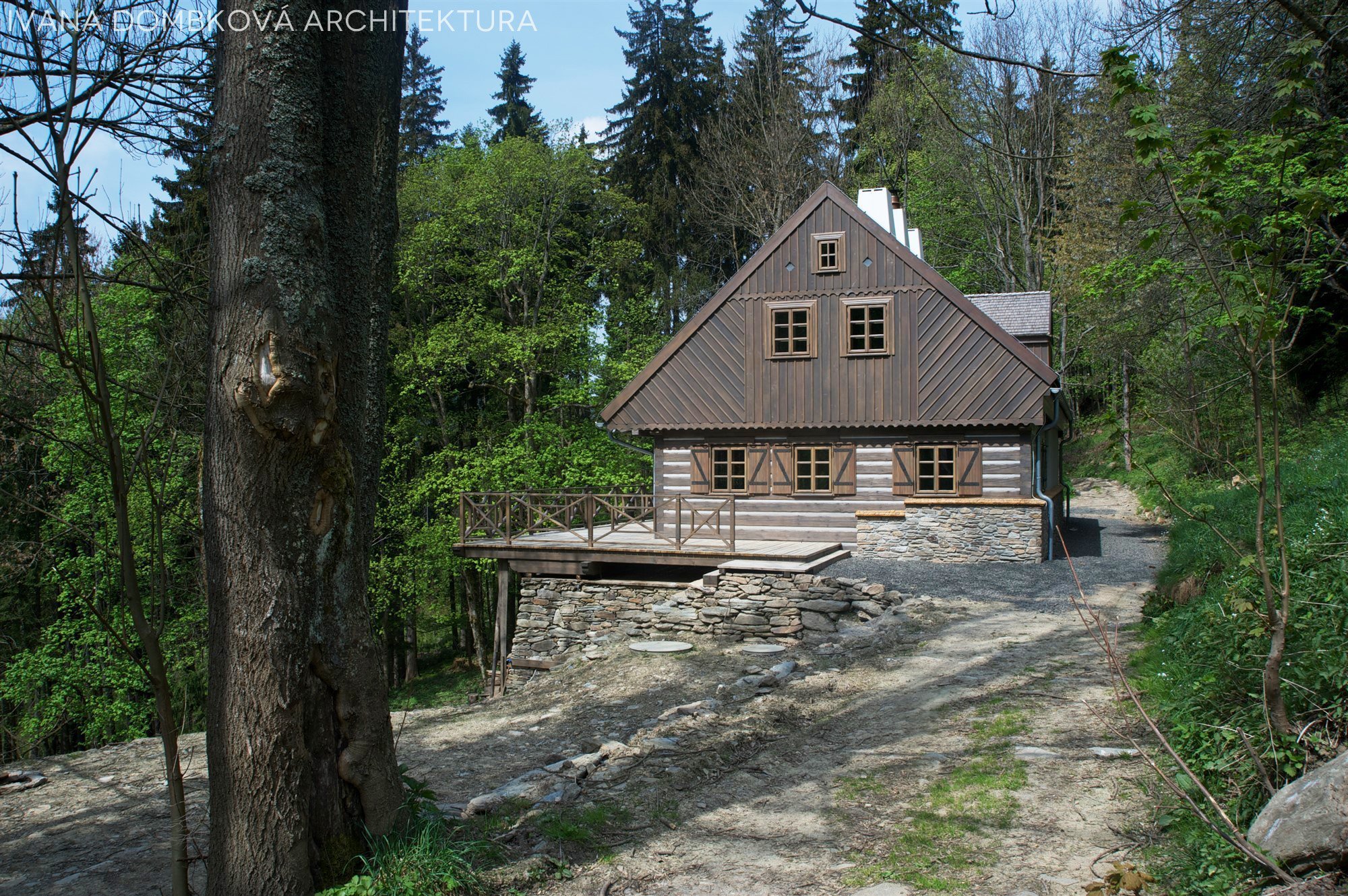 Roubenka s wellness v Orlických horách