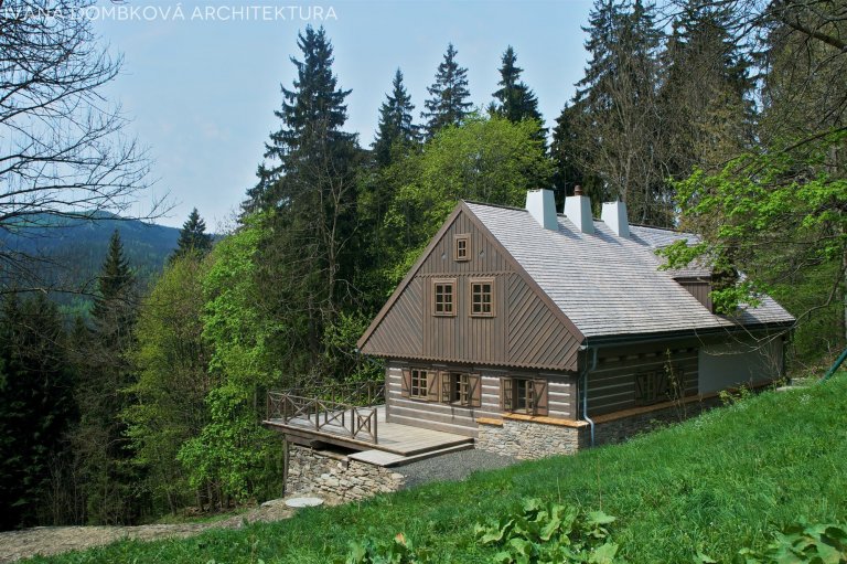 Roubenka s wellness v Orlických horách