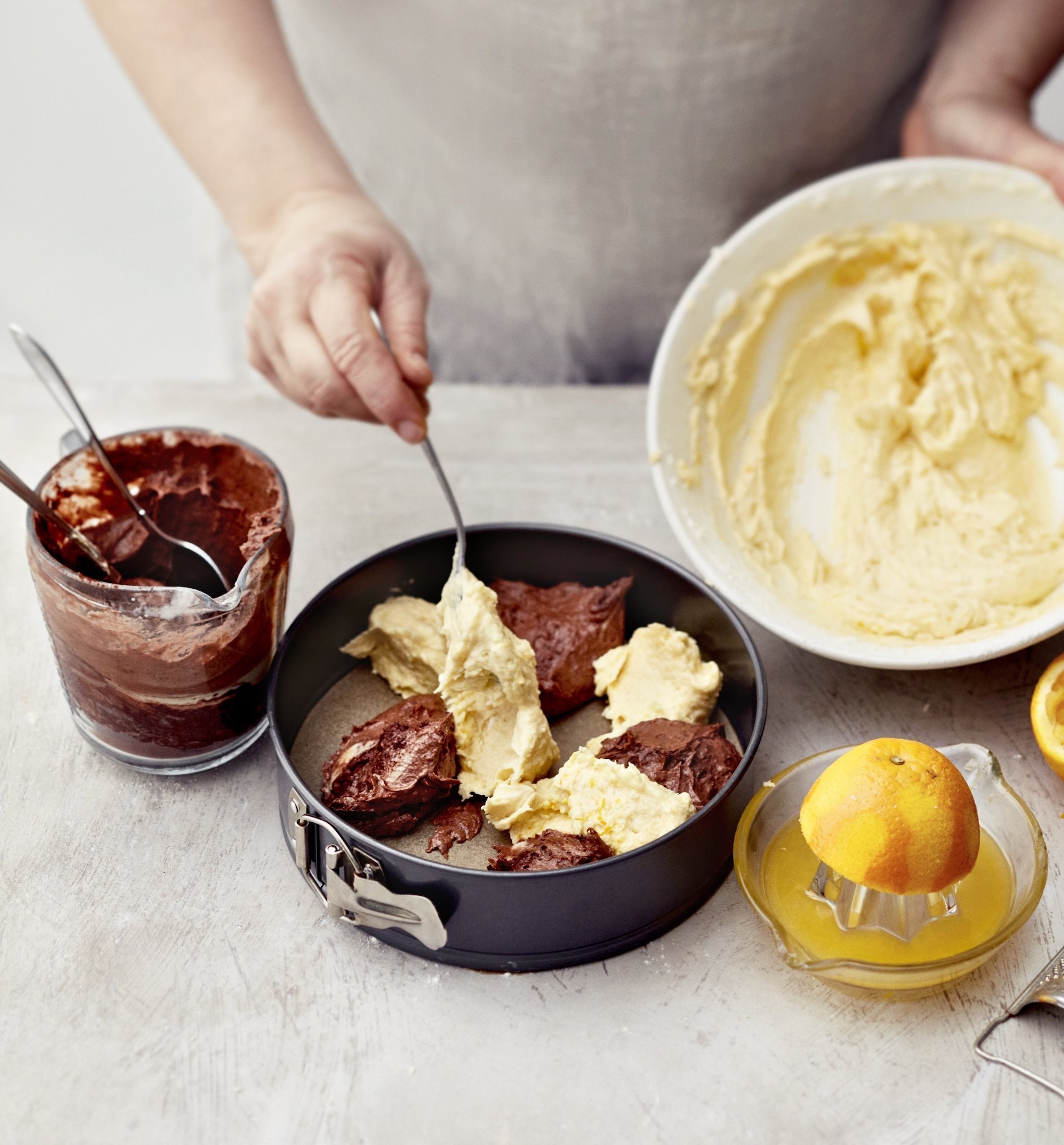 Tygří dort s čokoládou