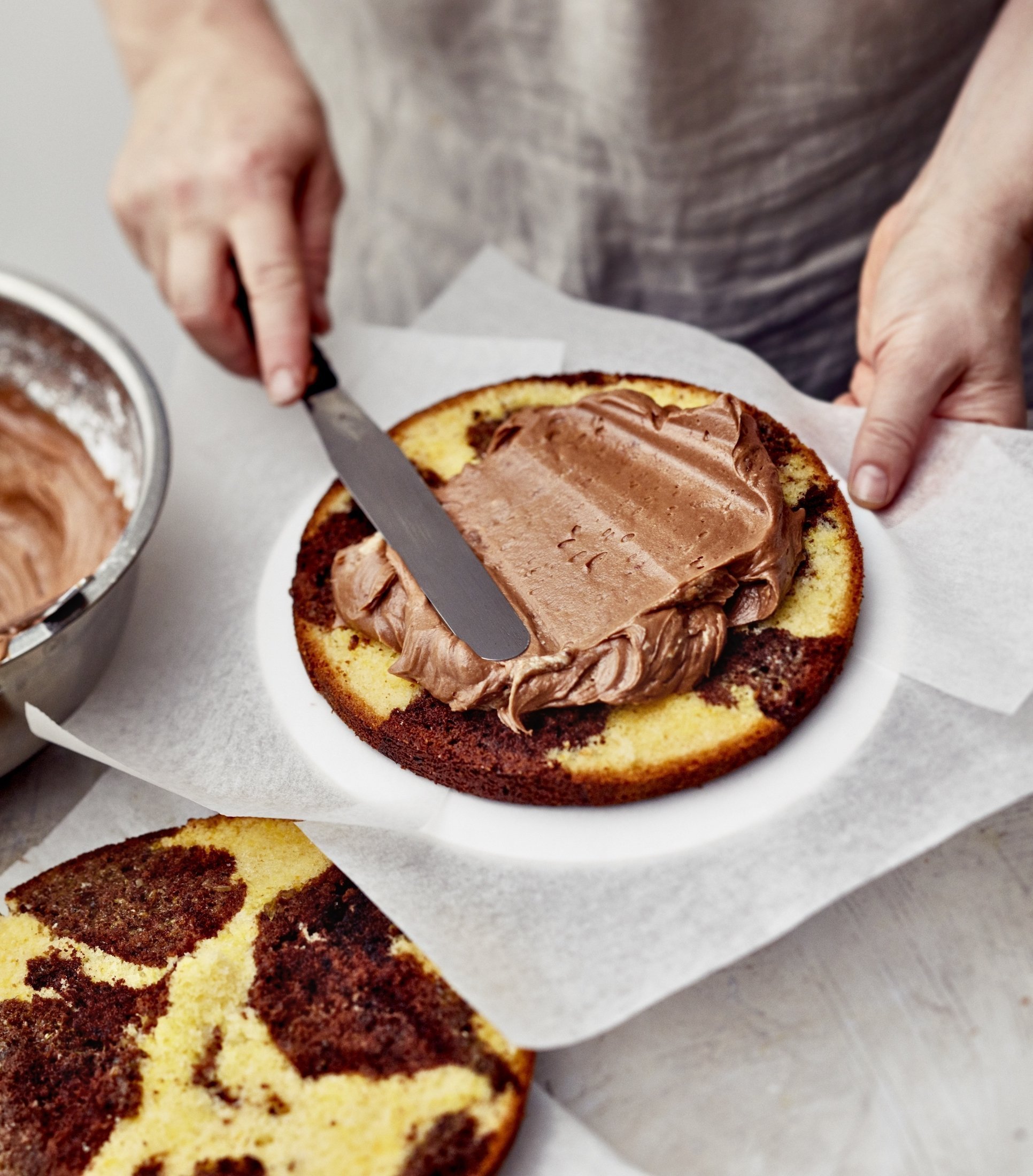 Tygří dort s čokoládou