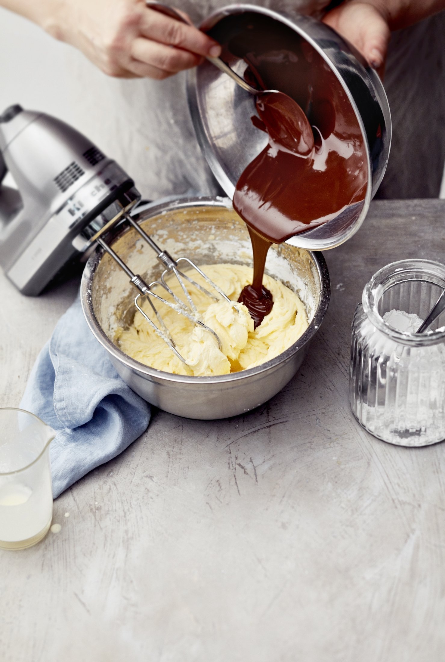 Tygří dort s čokoládou