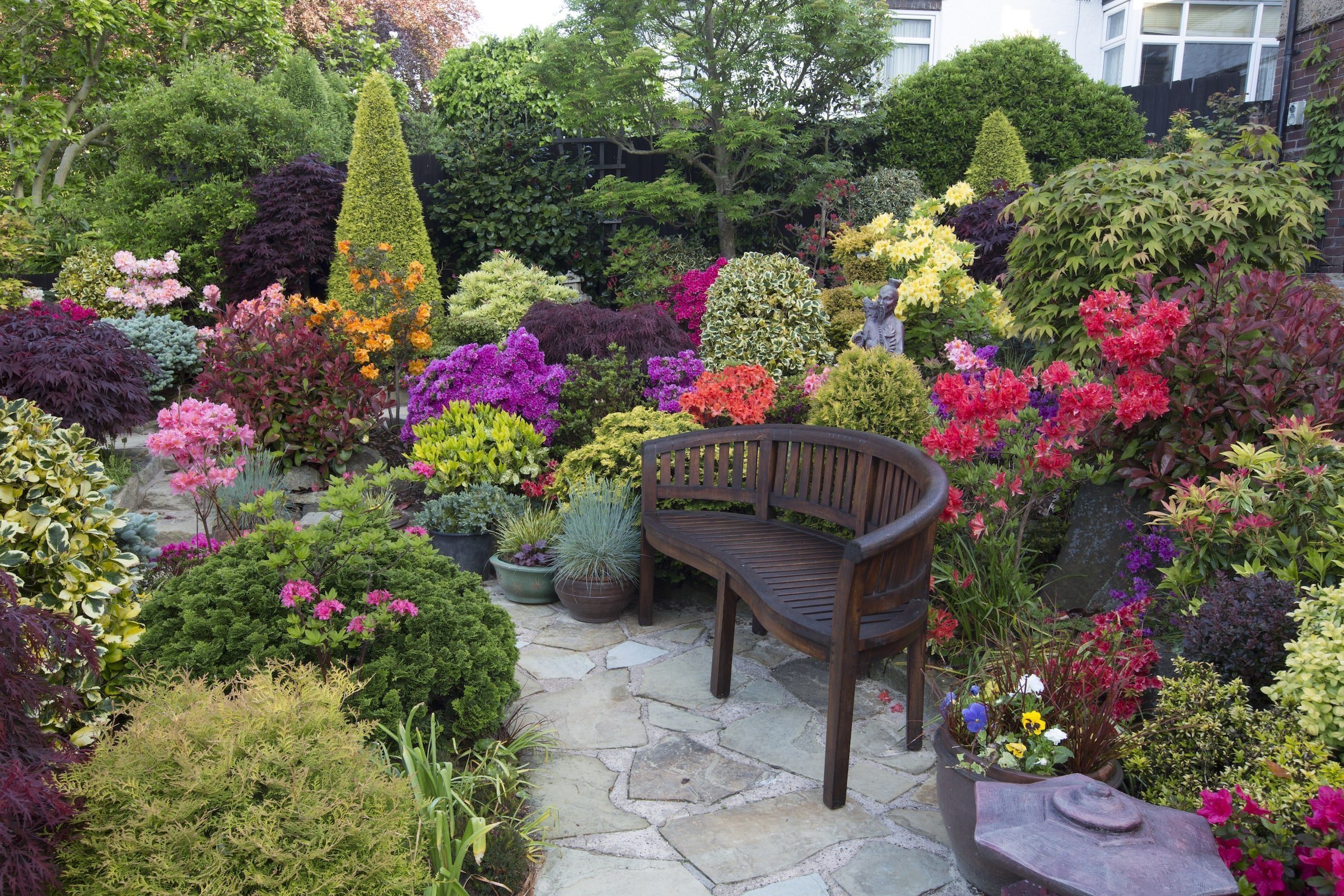 Oceňovaná zahrada hraje všemi odstíny podzimních barev