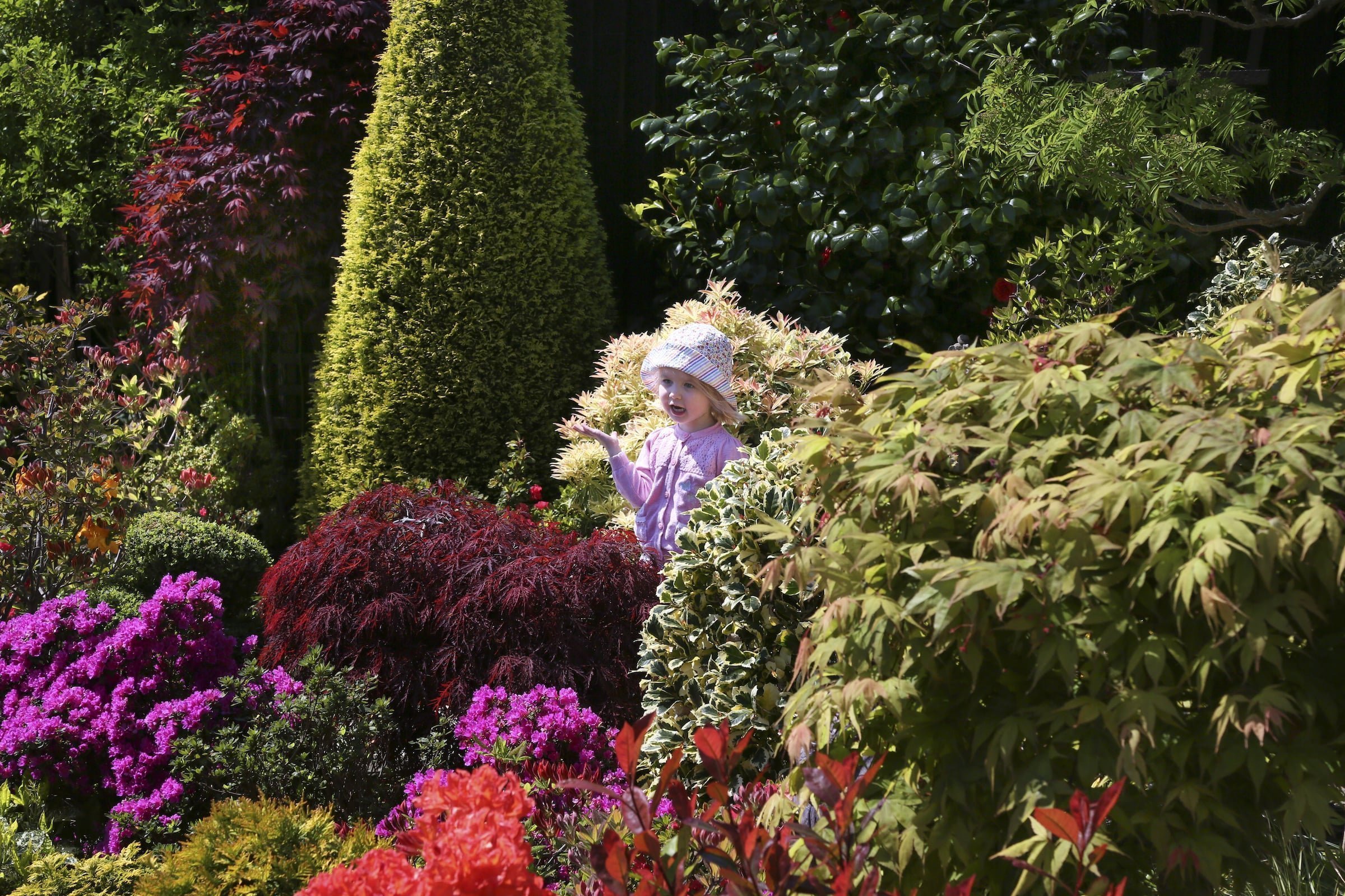 Oceňovaná zahrada hraje všemi odstíny podzimních barev