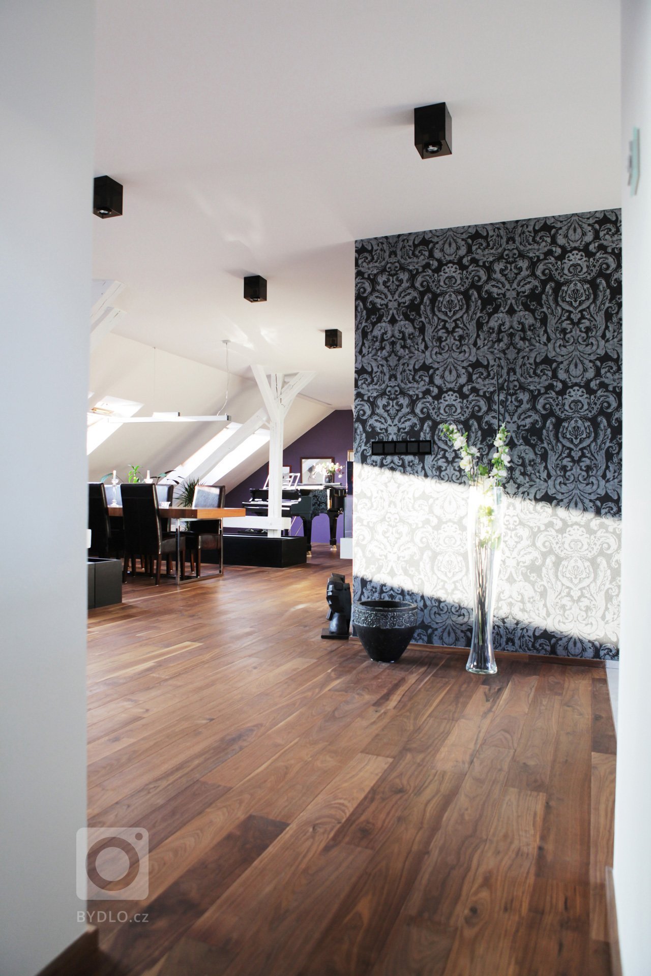 Interiér Lounských - obývací pokoj