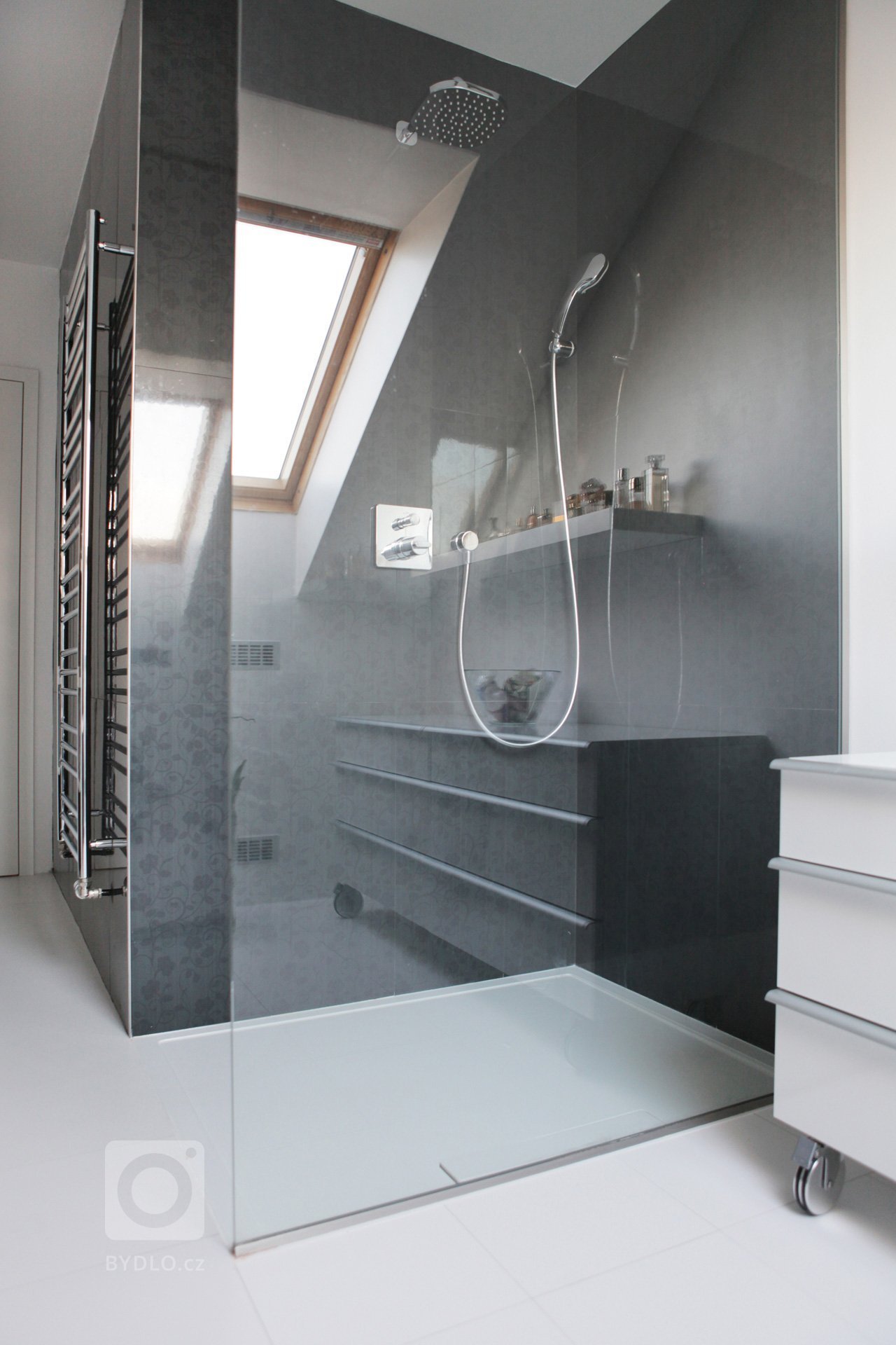 Interiér Lounských - koupelna