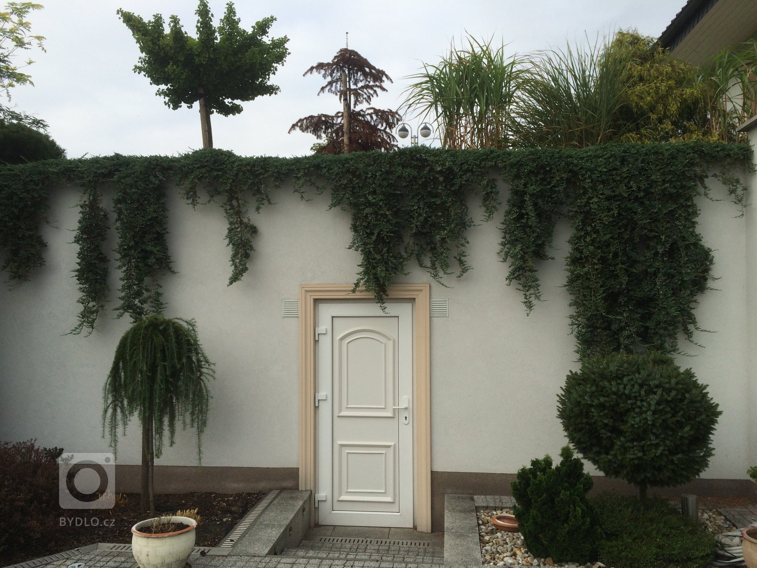 Zahrada u RD s malým jezírkem, provádíme zde i pravidelnou údržbu
