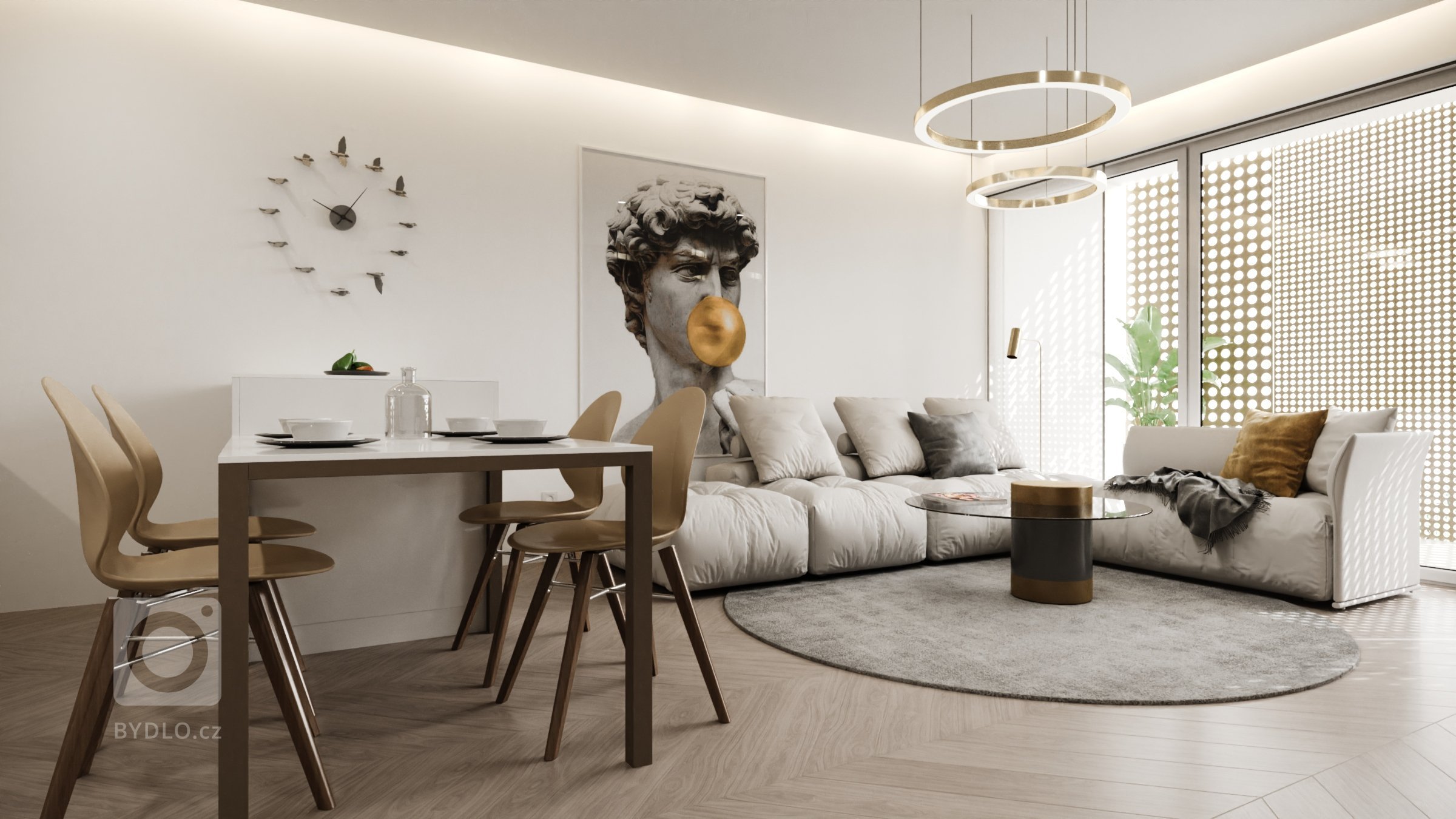 NÁVRH INTERIÉRU DVOJIZBOVÉHO BYTU PRI MÝTE

Pod umeleckou taktovkou Dávida sme vytvorili veľkorysý, vzdušný a pohodlný interiér. On nám totiž ukázal tajomstvo kvalitného bývania.