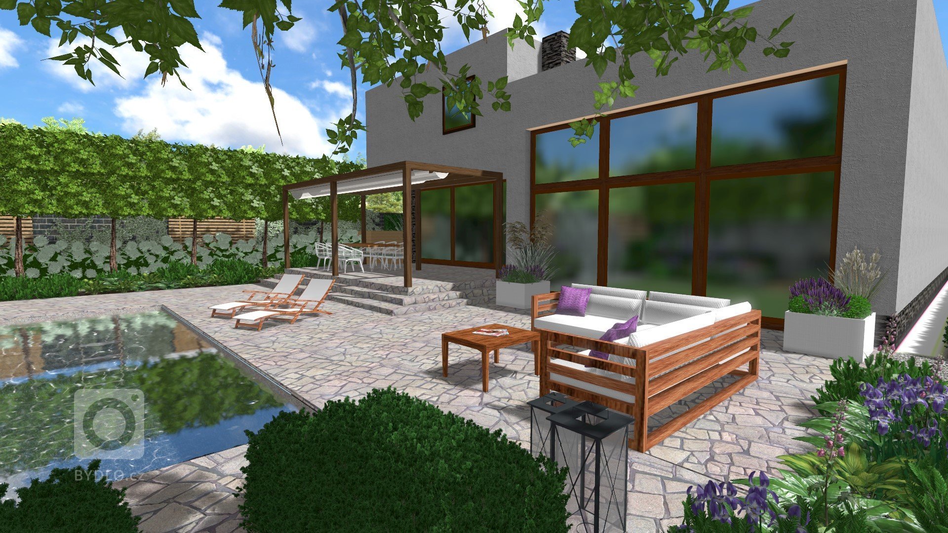 Koncepce zahrady byla vytvořena na základě požadavků klientů a spojením dvou různých představ Investorů ohledně vzhledu a funkcí zahrady. V souladu s pokyny…