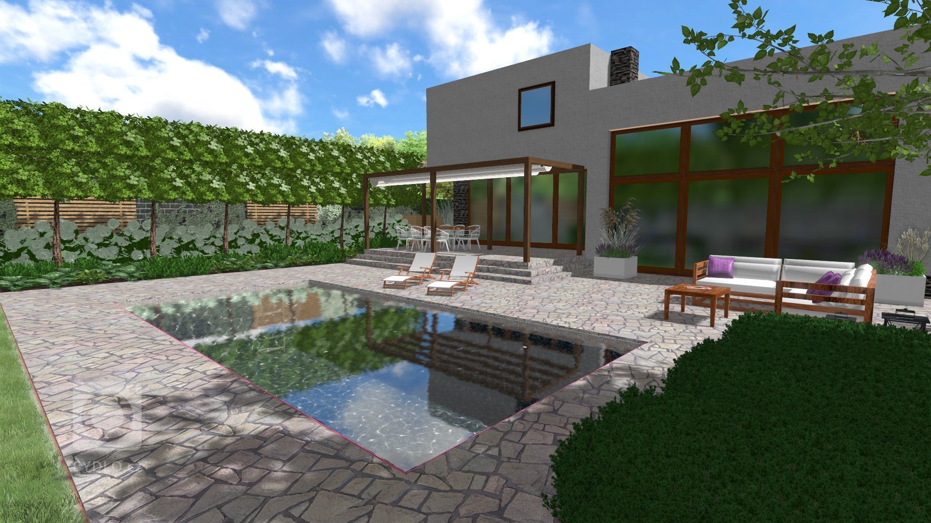 Koncepce zahrady byla vytvořena na základě požadavků klientů a spojením dvou různých představ Investorů ohledně vzhledu a funkcí zahrady. V souladu s pokyny…