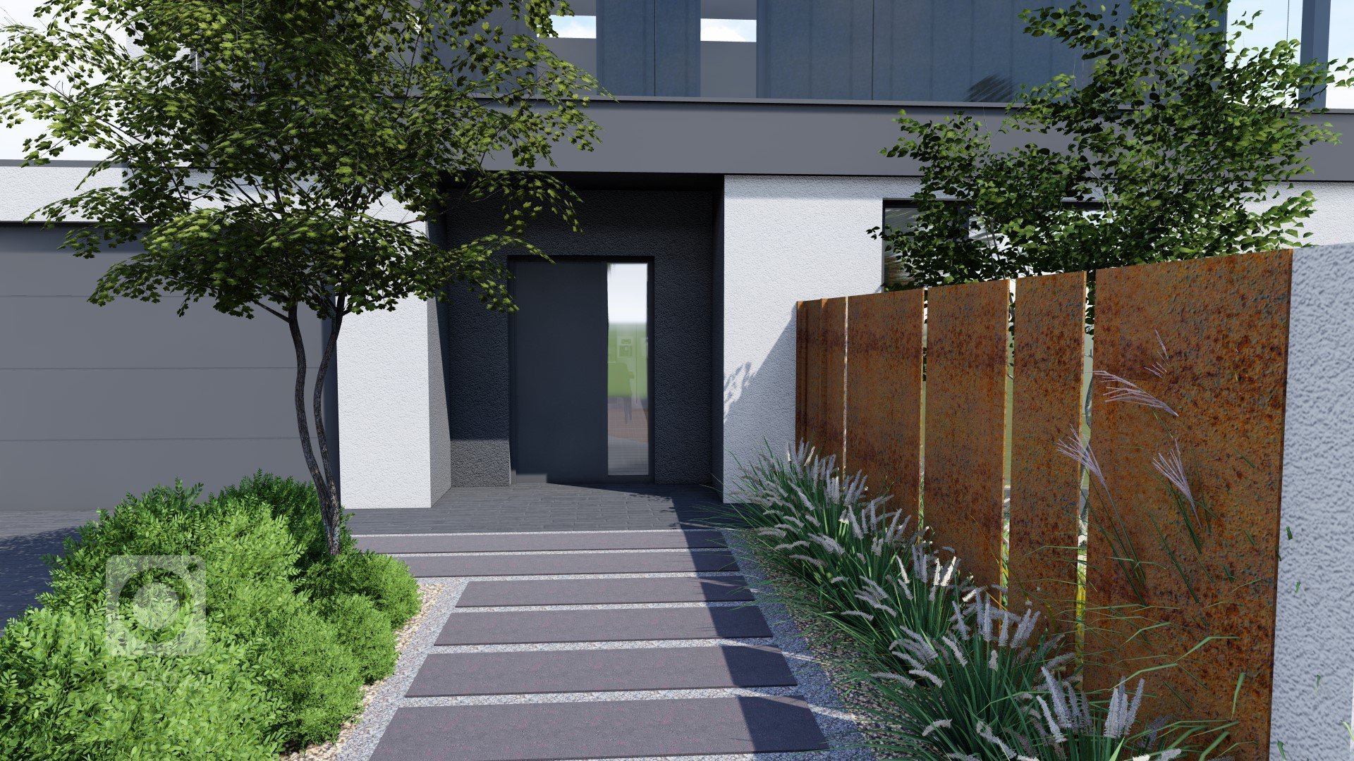 Zahrada má být prostorem pro relaxaci, zábavu a místem setkávání s přáteli nebo rodinou. Z tohoto důvodu byl celek rozdělen do několika zón, díky nimž má i tak…