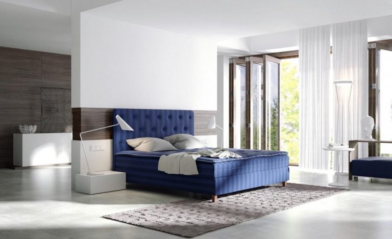 Luxusní postel Saffron Luna vám poskytne grandiózní pocit komfortu exkluzivní třídy. Vysoce pohodlná matrace s jednou vrstvou taštičkového pružinového systému…