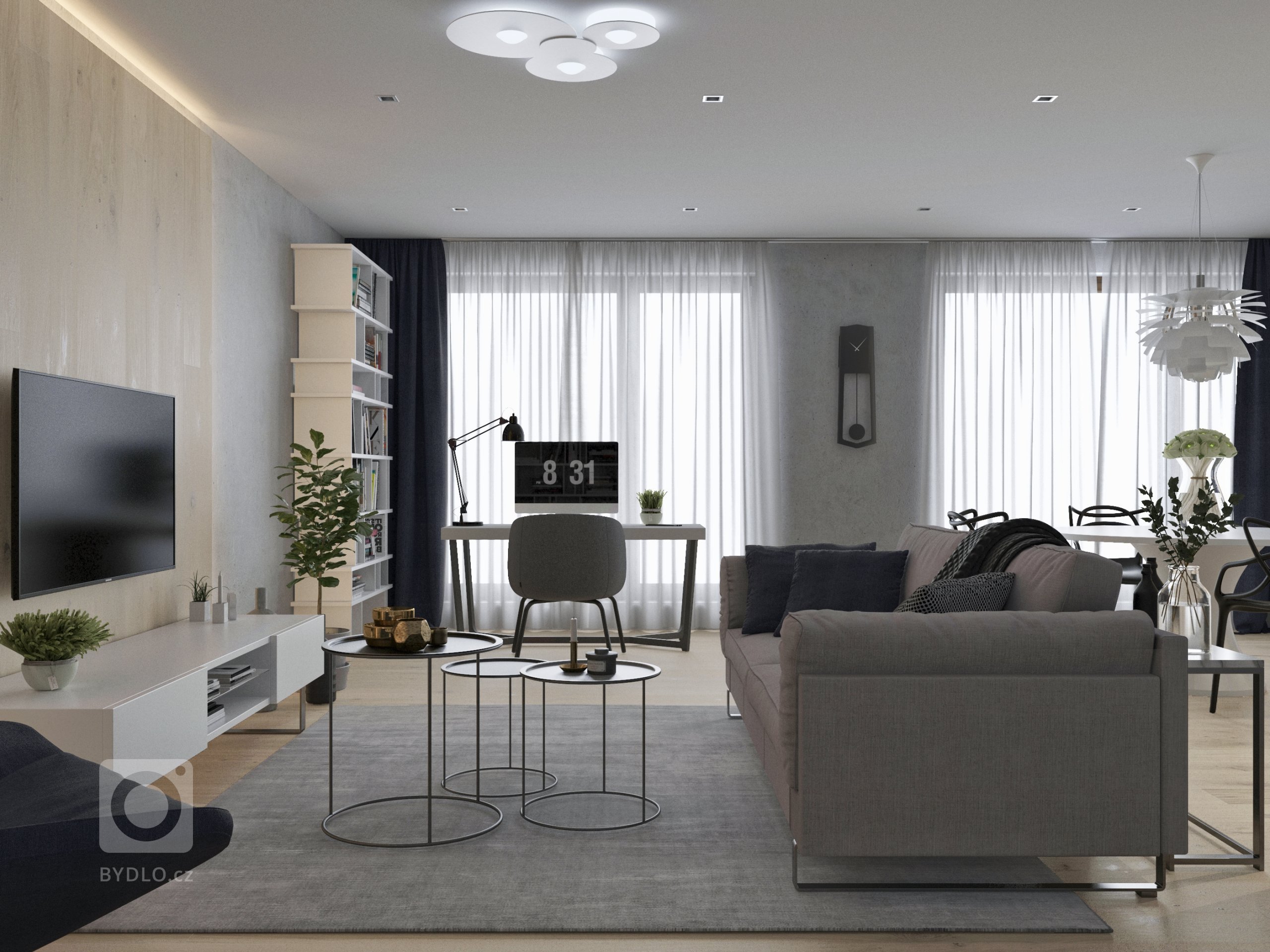 Kompletní návrh rekonstrukce apartmánu pro klientku, která žije většinu času v přírodě a do Prahy jezdí na schůzky.&nbsp;

Její potřeby sjednotit obývací,…