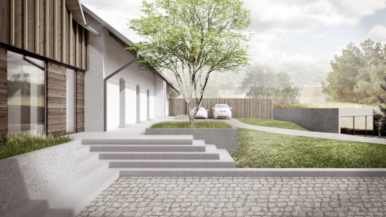 hospodářské stavení upravené k víkendovému odpočinku
​

klient soukromá osoba, studie léto&nbsp;2018, autoři Marek Skoták Vojtěch Homolka

​

V&nbsp…