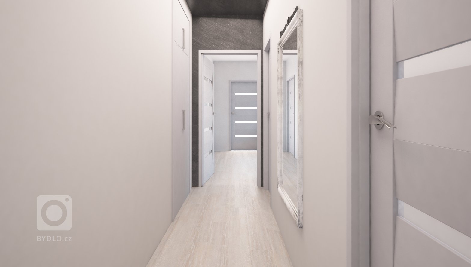 Vizualizace interiéru před rekonstrukcí