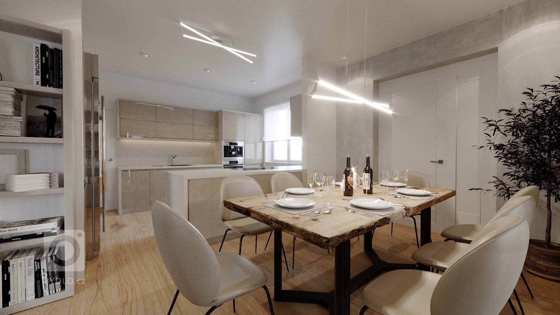 Komplexní rekonstrukce domu zahrnovala zpracování designových návrhů interiéru. Práce byla o to těžší, že majitelé chtěli zachovat část původního nábytku.&nbsp…