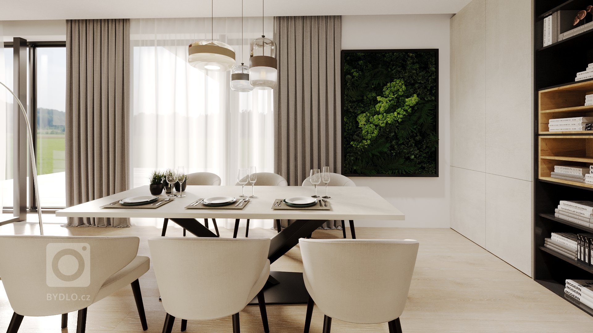 Byli jsme osloveni na spolupráci na novostavbě rodiného domu v Hlučíně. Jedná se o moderní vilu s velkou vstupní halou. Dále pak společný obývací pokoj spojený…