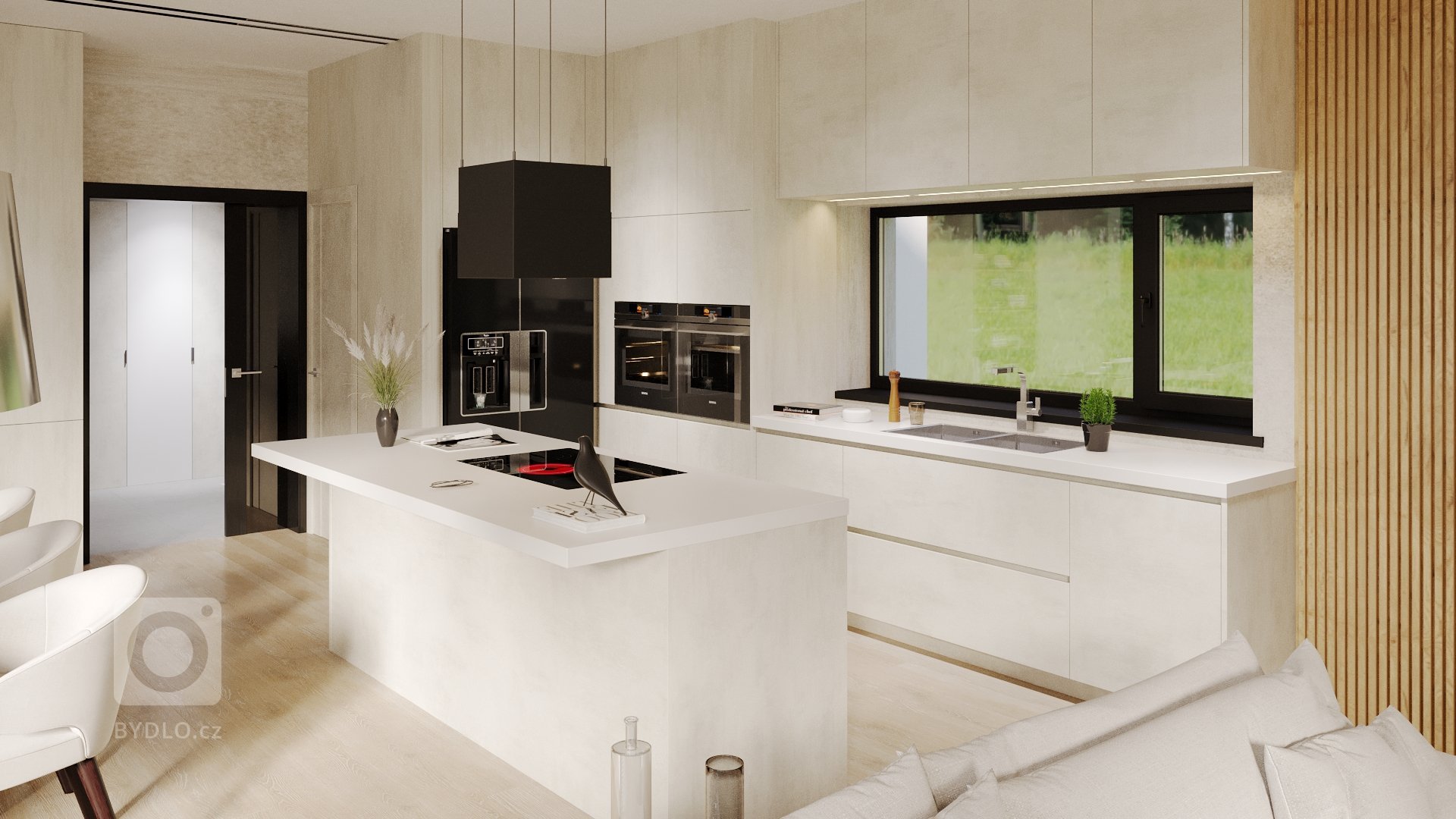 Byli jsme osloveni na spolupráci na novostavbě rodiného domu v Hlučíně. Jedná se o moderní vilu s velkou vstupní halou. Dále pak společný obývací pokoj spojený…