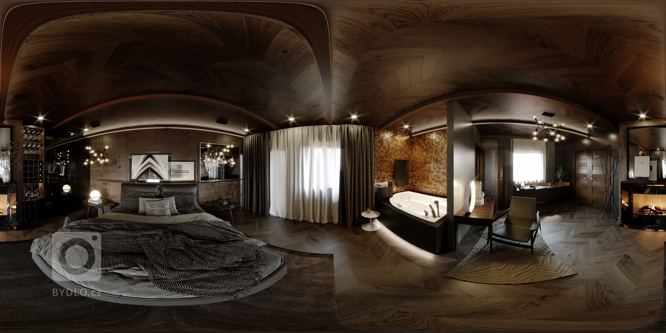 Luxusně zpracovaný apartmán přesně podle zadání klienta, který očekával přírodní materiály, luxus a prostor. Otevřený a vzdušný styl byl navržen přesně dle…