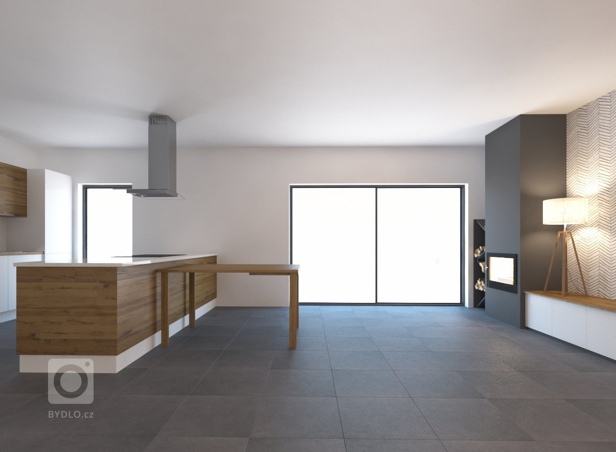 Nový rodiný dům a velký prázdný prostor, který potřeboval minimalistický design.. &nbsp;Vypořádat se požadavky klientky, aby prostor byl prázdý, ale přesto…