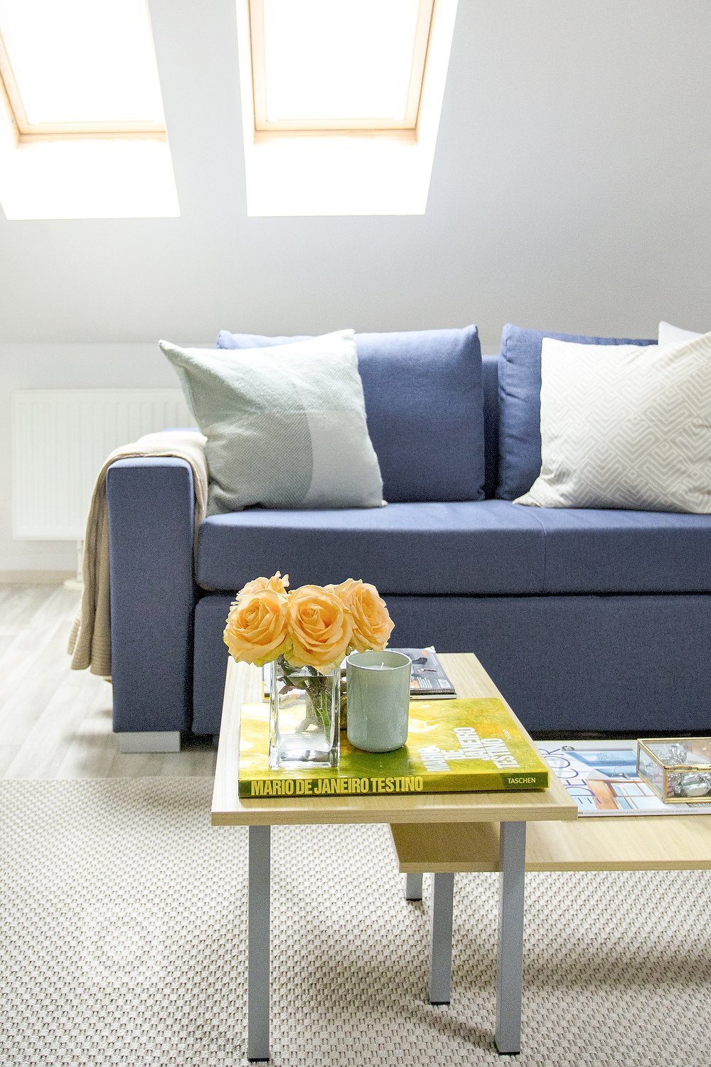 This small attic loft is located in the historical part of Prague, at the feet of the Castle and just a short walk from Charles Bridge.&nbsp;The goal was to…