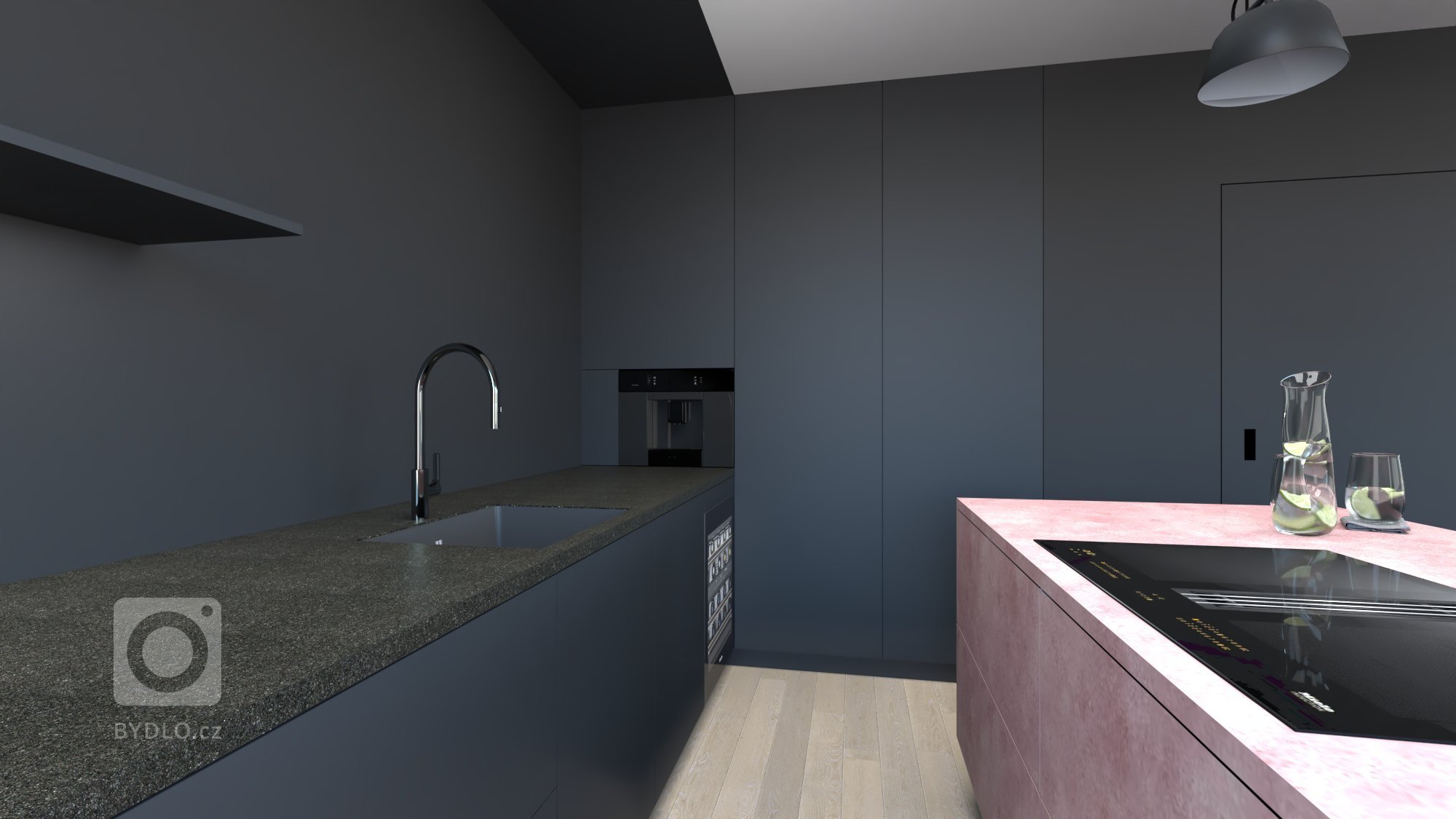 Living pro mladou rodinu

Koncept návrhu staví na 3 pilířích. Barevnost, černý design s blue navy nebo cherry blossom pink akcenty, je dominantou návrhu. Dále…