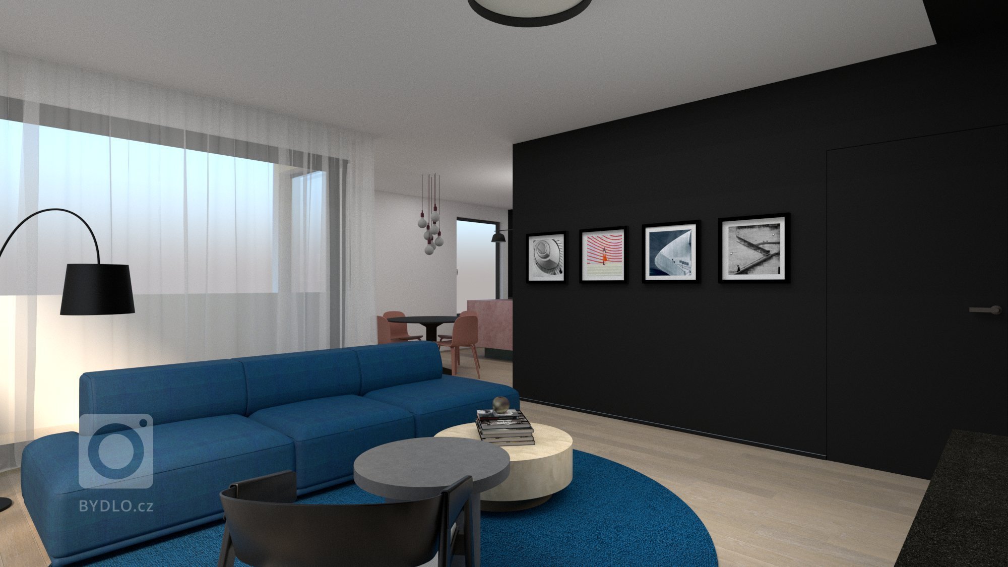 Living pro mladou rodinu

Koncept návrhu staví na 3 pilířích. Barevnost, černý design s blue navy nebo cherry blossom pink akcenty, je dominantou návrhu. Dále…