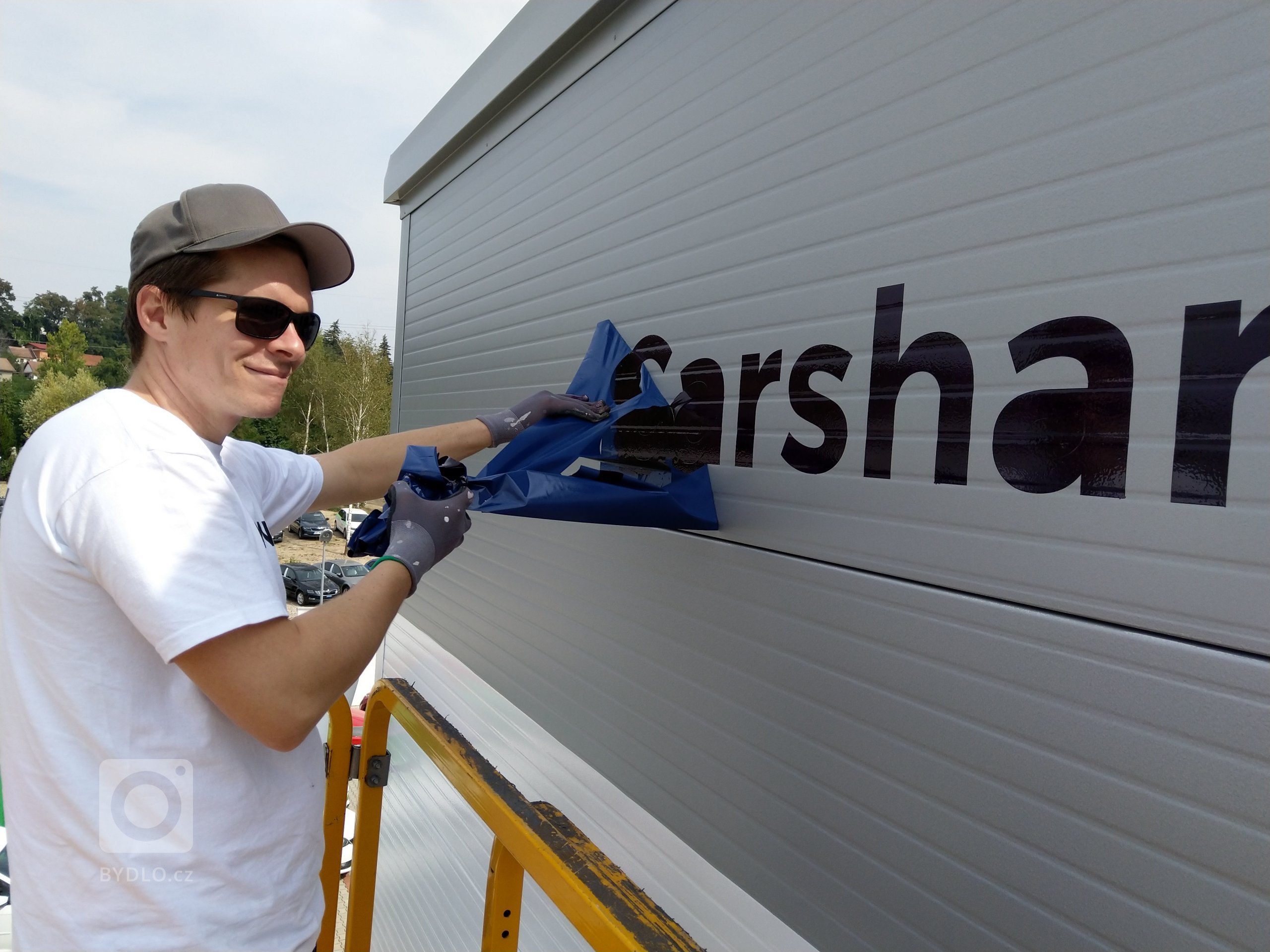 Reklamní malba CAR 4 WAY Praha