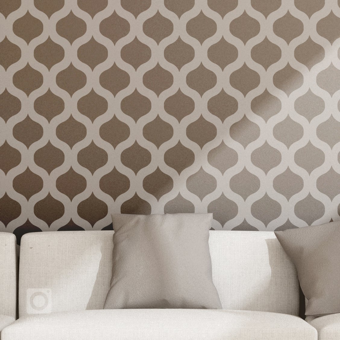 Dekorativní malba - Malířská šablona