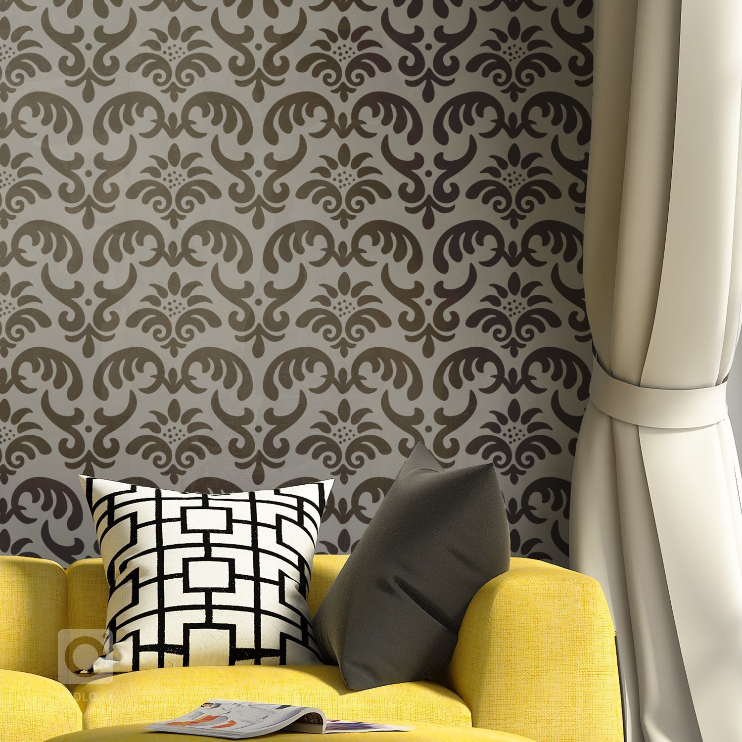 Dekorativní malba - Malířská šablona