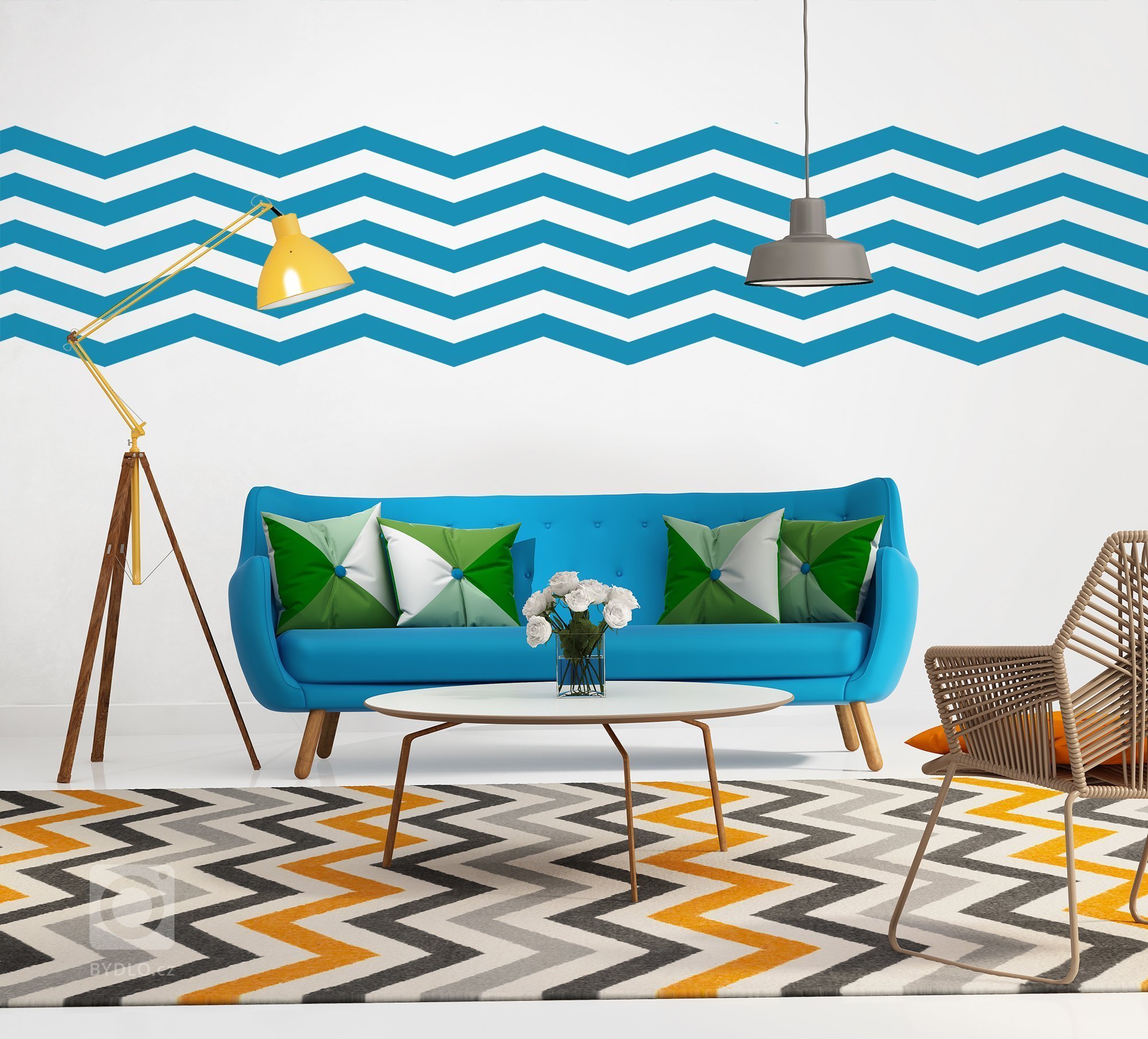 Dekorativní malba - Malířská šablona