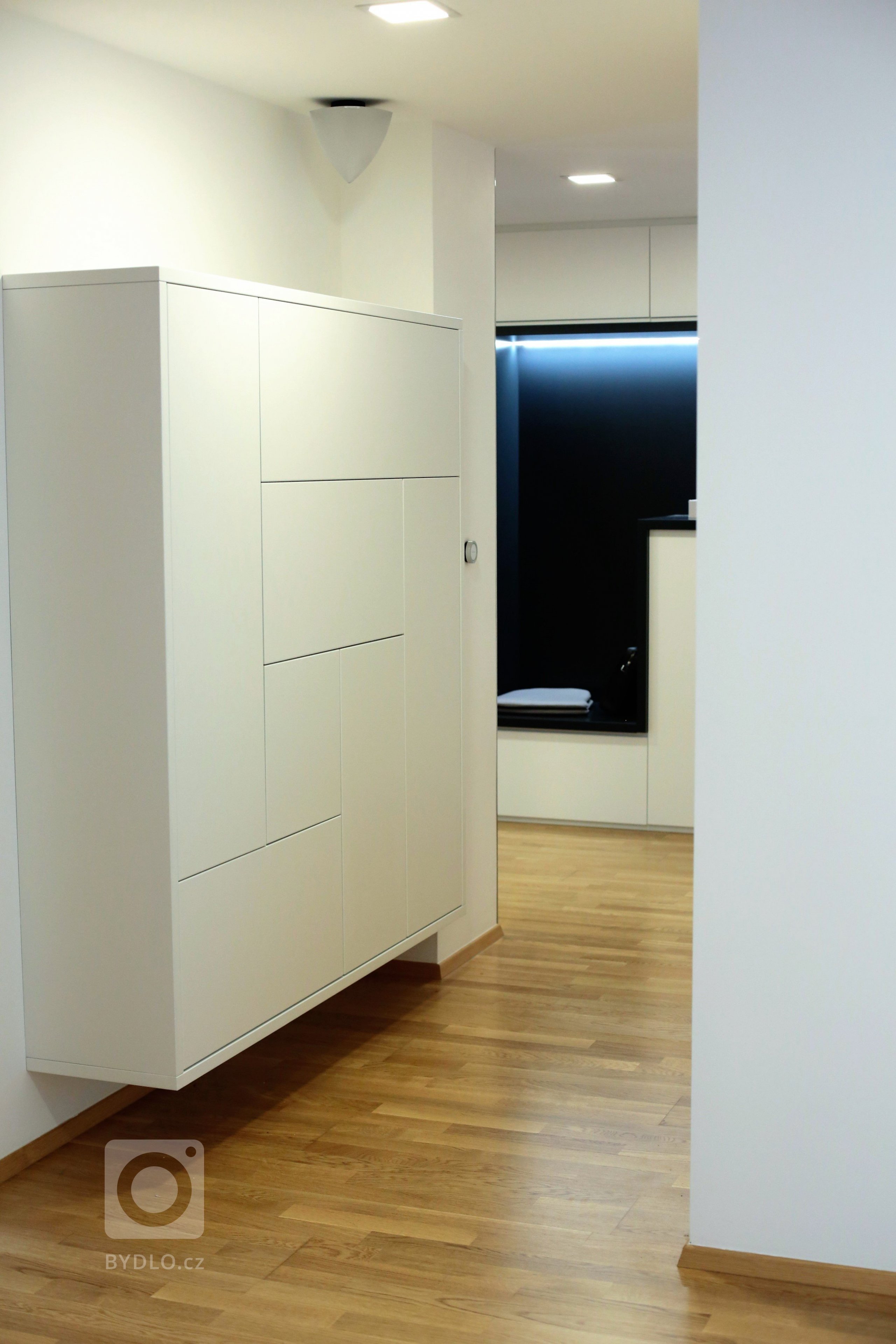 Předsíň ovládla naše slabost pro kultovní hru Tetris. 