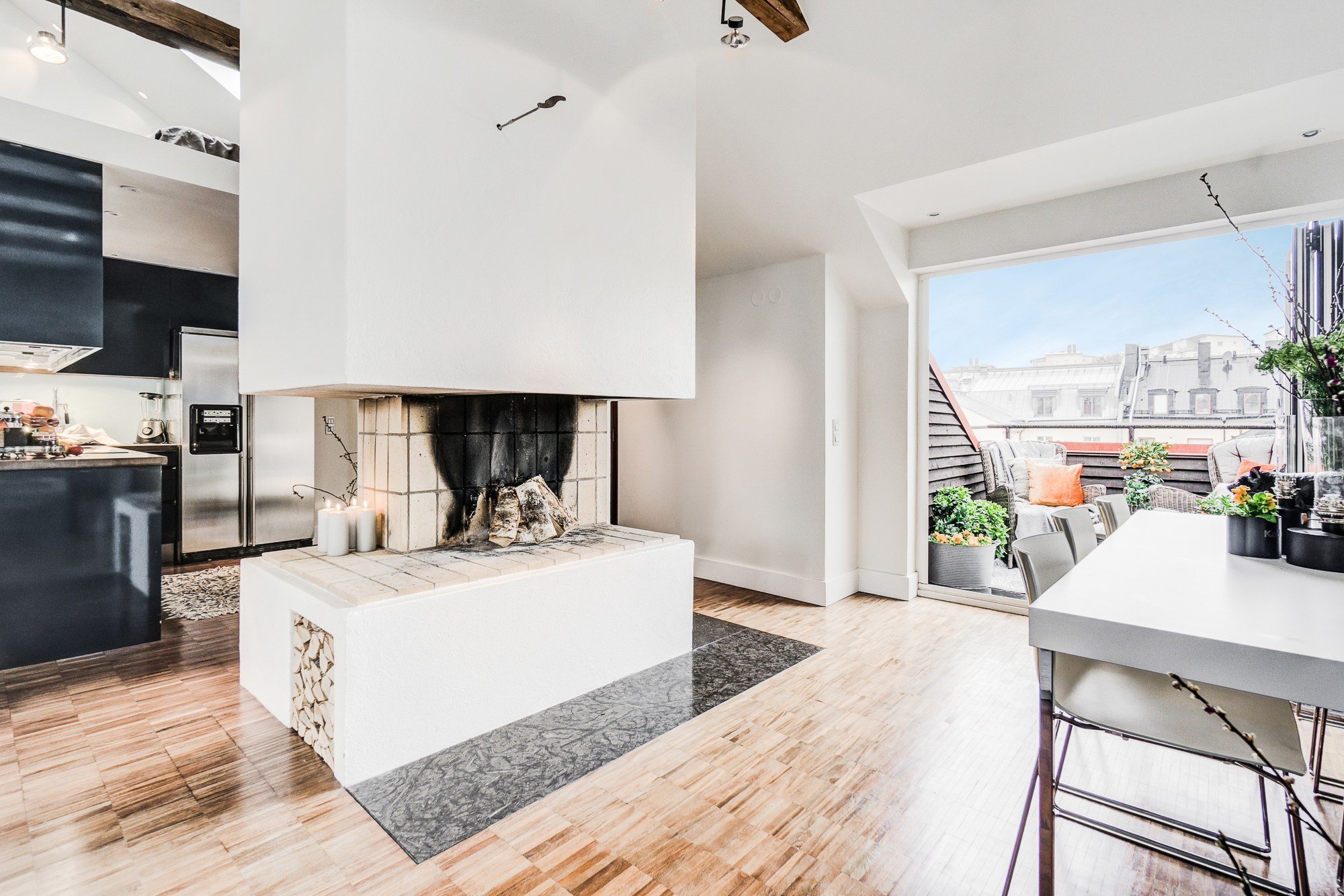 Skandinávská jednoduchost, kde šedá hraje prim