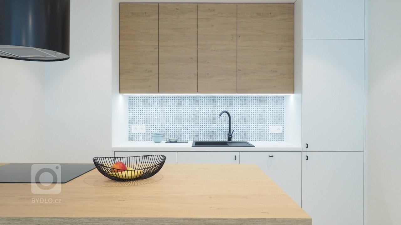 Home staging a zařízení bytu 2 +kk v novostavbě developerského projketu vestavným nábytkem, svítidly, stavební úpravy. Vše v duchu minimalismu.
