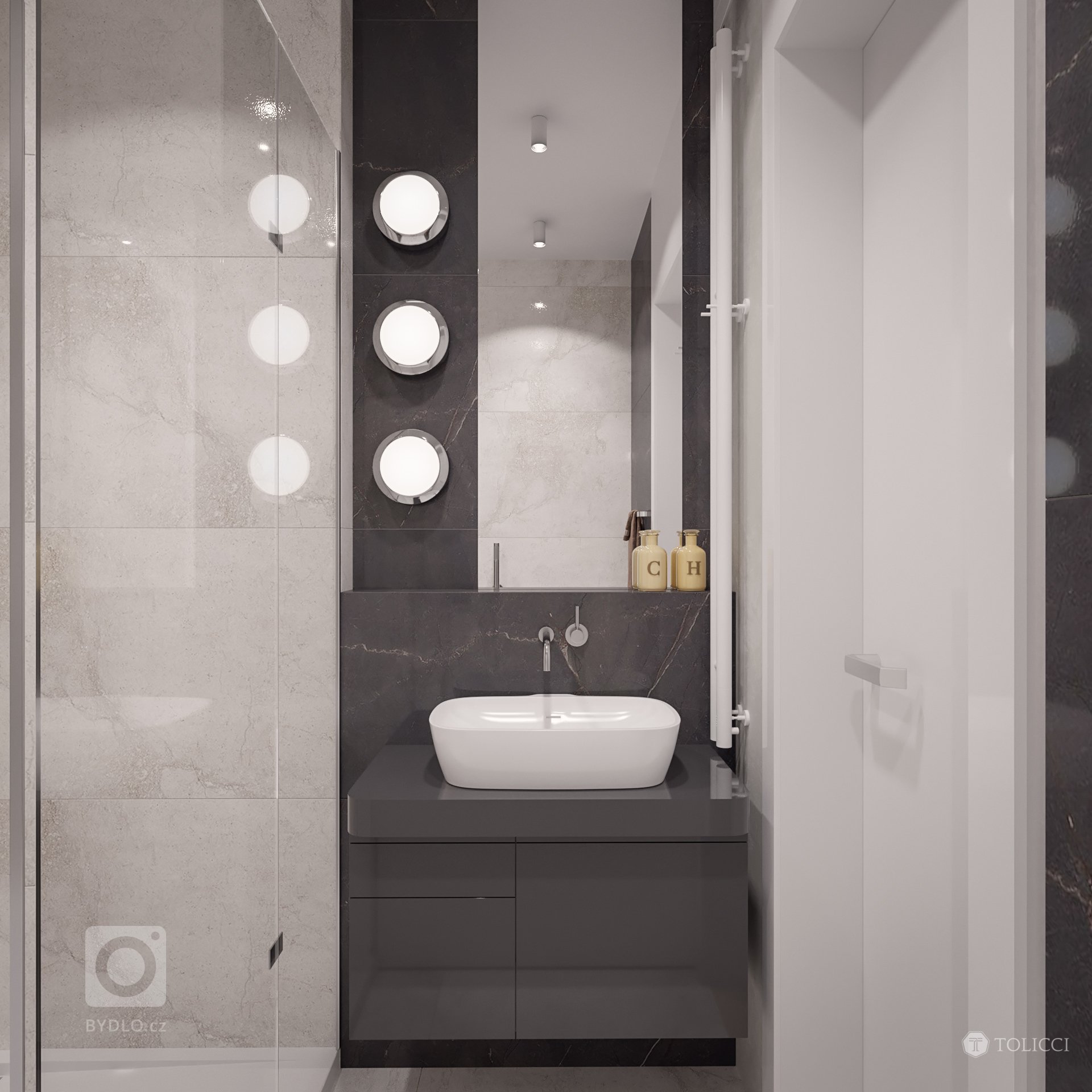 Navrhnutý interiér odráža predstavu klienta o vytvorení čistého, elegantného a svetlého interiéru s doplnkovou žltou farbou, moderného prístupu k osvetleniu…