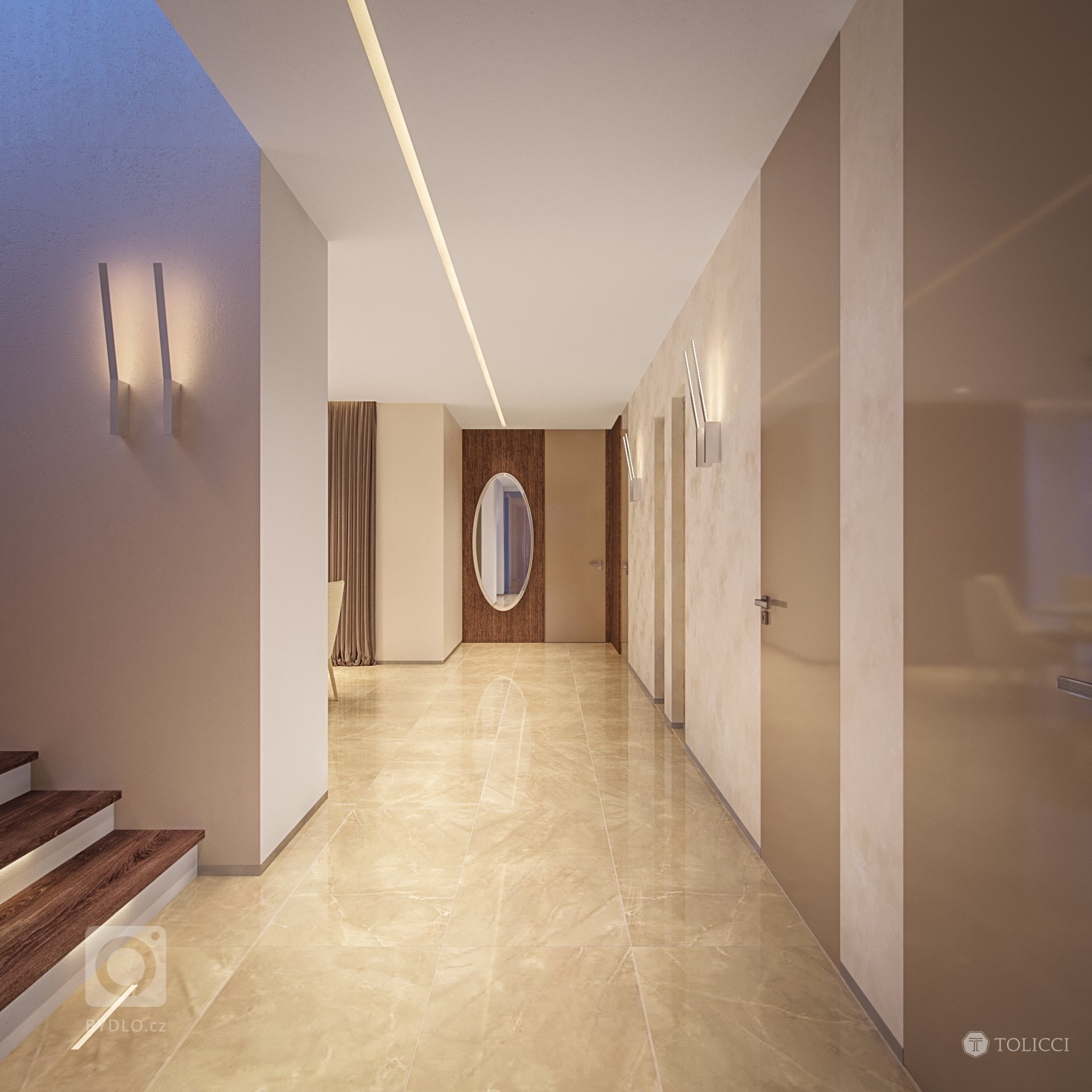 Návrh interiéru tejto rezidencie odráža splynutie krémových farebných tónov a prvkov lesku a exkluzivity arabského sveta. Ako akcenty v tomto návrhu sme na…