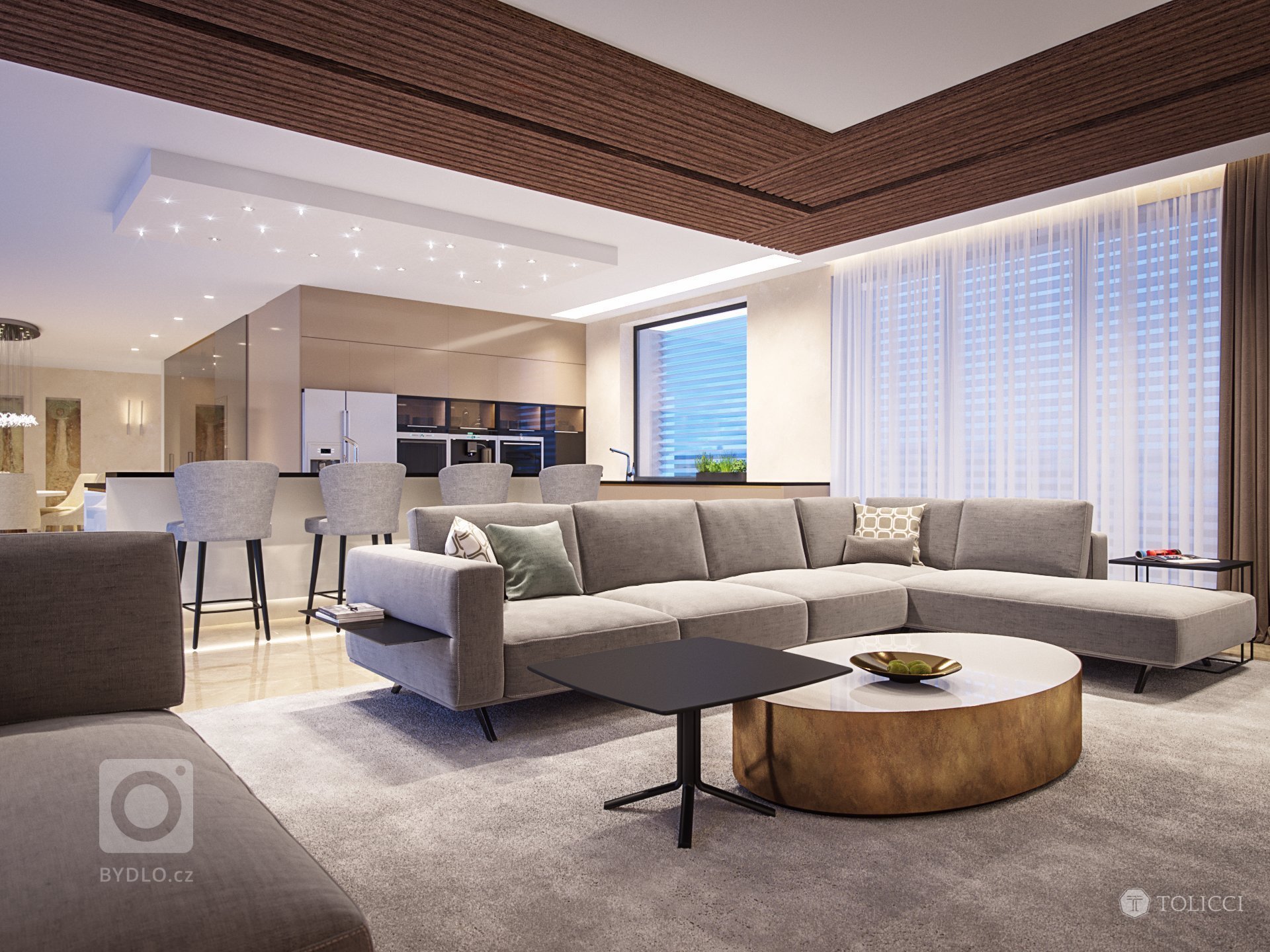 Návrh interiéru tejto rezidencie odráža splynutie krémových farebných tónov a prvkov lesku a exkluzivity arabského sveta. Ako akcenty v tomto návrhu sme na…